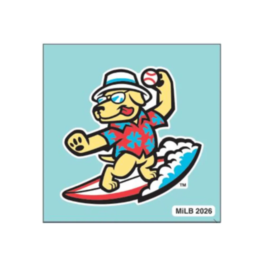 Clearwater Beachdogs 4x4 BeachDogs Decal