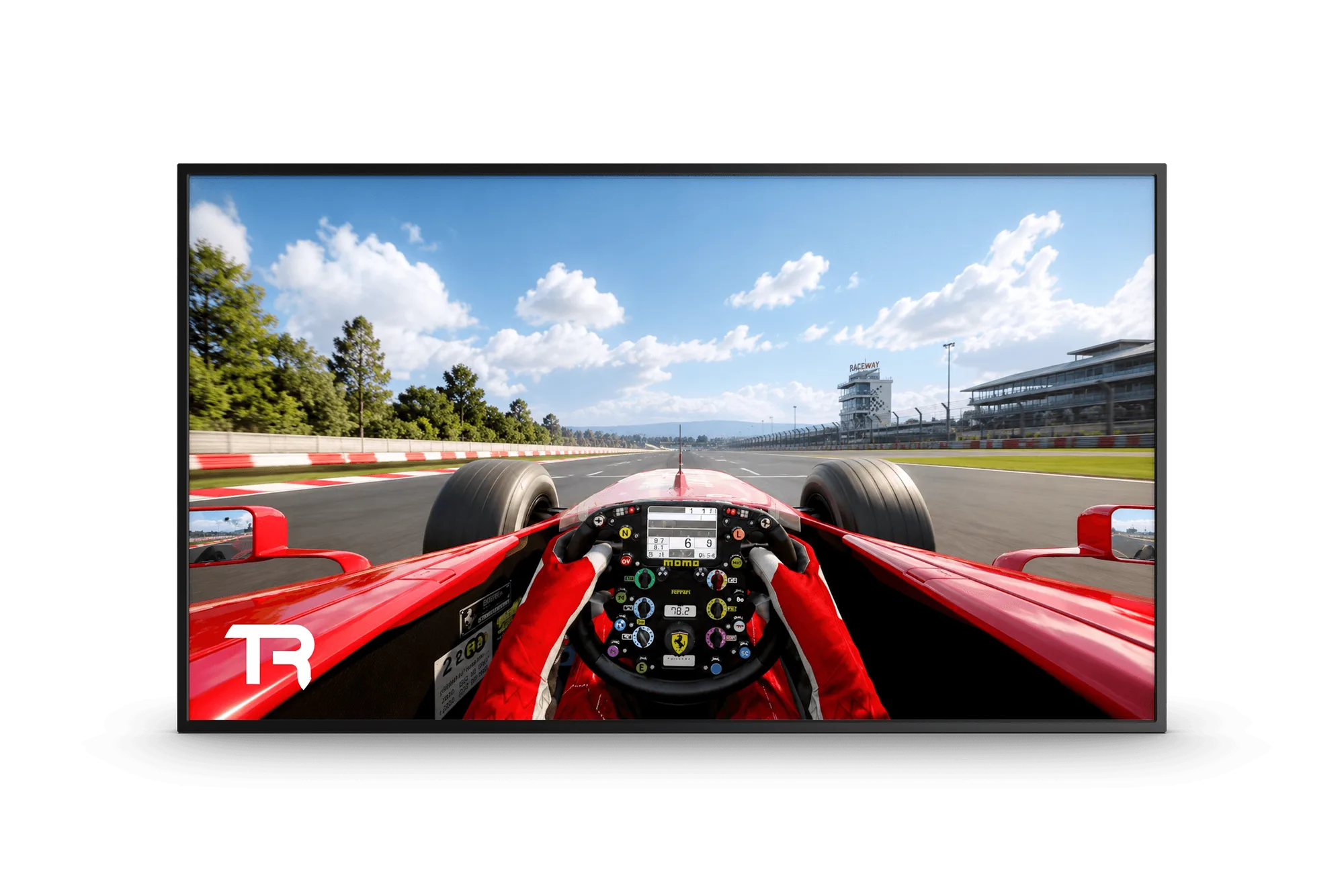 43" 4K UHD 120Hz IPS Gaming Monitor | Sim Racing & Flight Sim Display