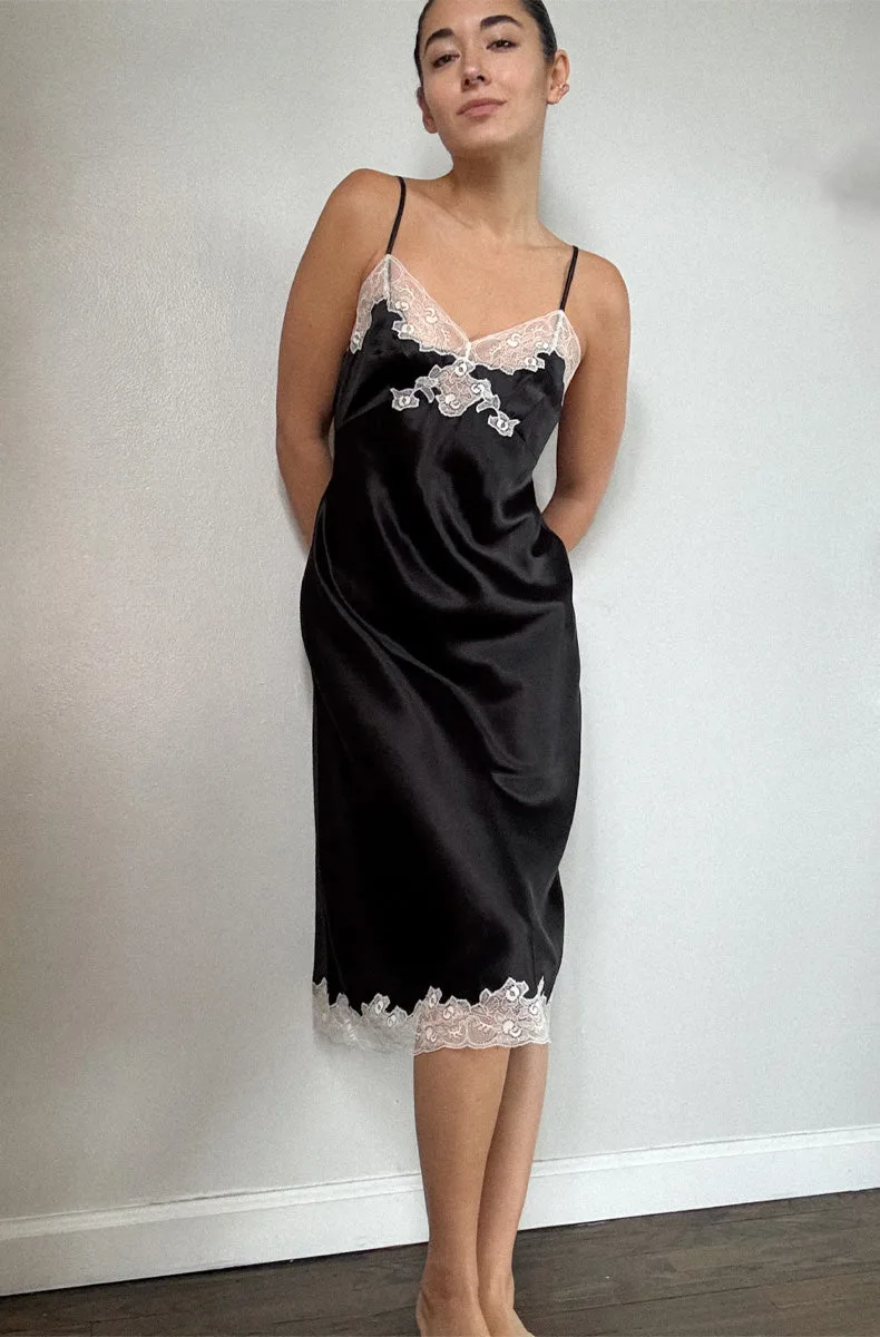 Guía de compra de Silk Charmeuse Midi Slip para dormir y descansar