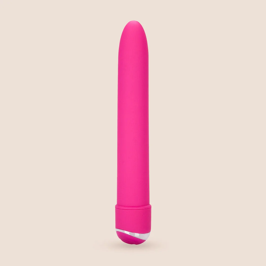 CalExotics Classic Chic® Standard de 7 funciones | a pilas y acabado aterciopelado