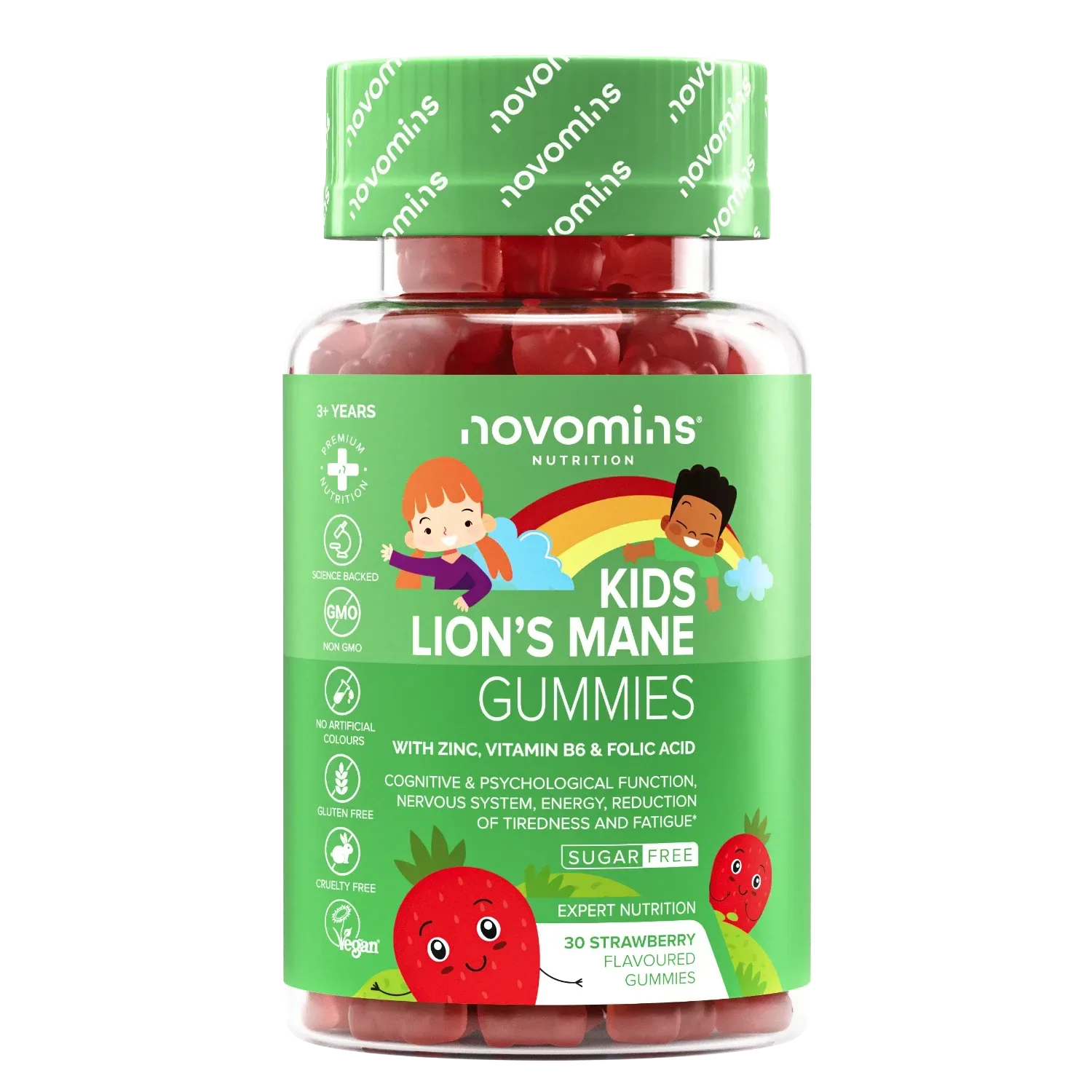 Caramelle gommose alla Lion's Mane per bambini