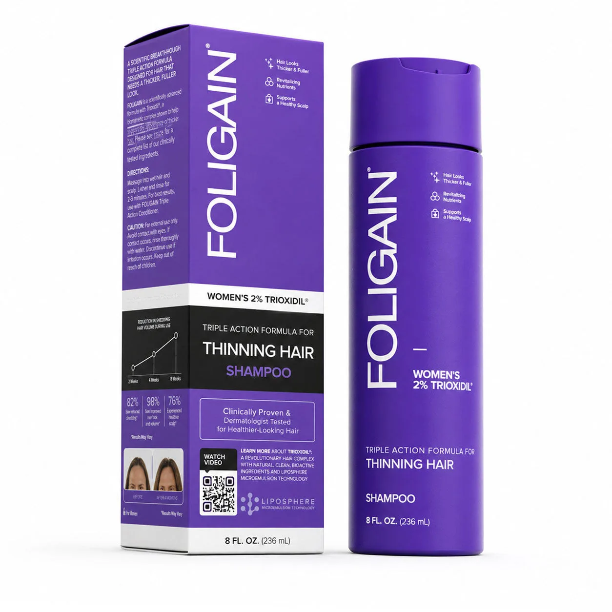 FOLIGAIN Shampoo vs Regular Shampoo: Which Is Better for Thinning Hair?