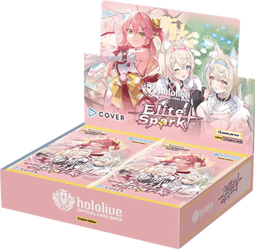 Hololive Official Card Game: Elite Spark Booster Box (English)