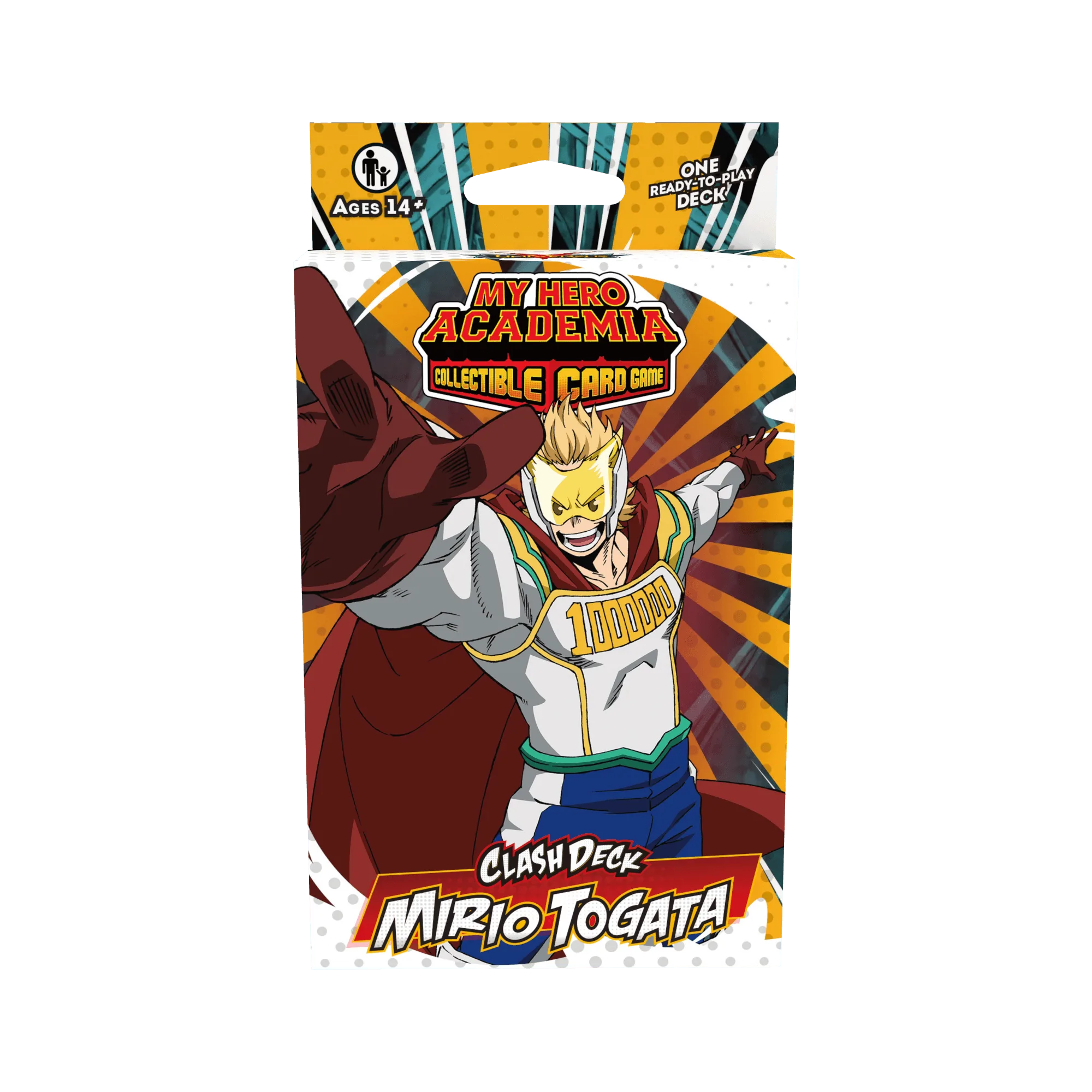 My Hero Academia Sammelkartenspiel - Undaunted Raid Clash Starter Deck: Mirio Togata