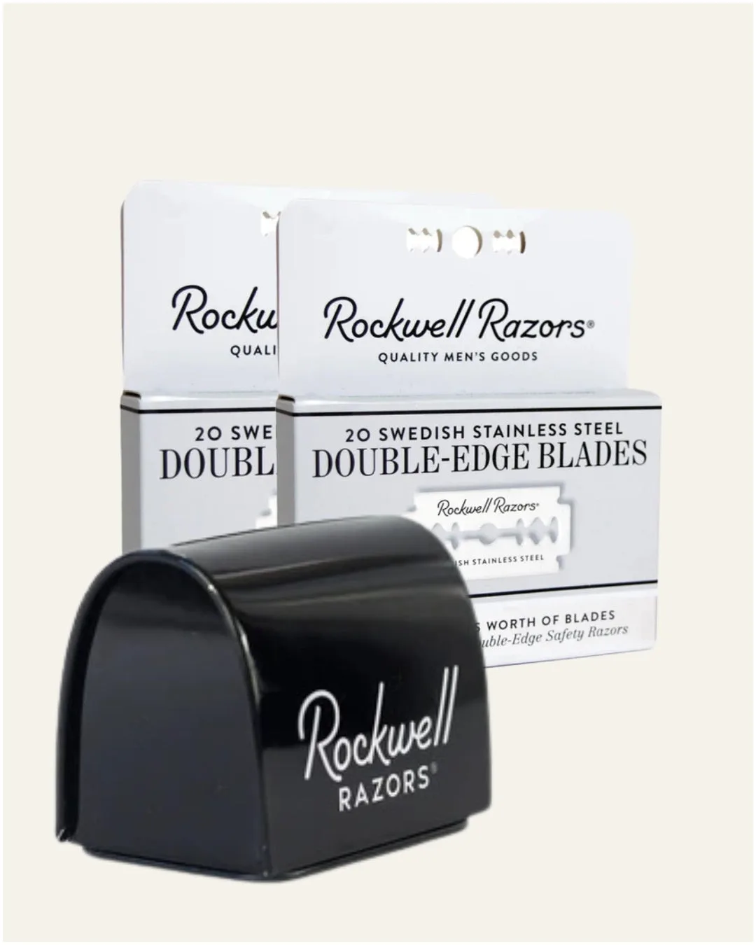 40 Razor Blades With Disposal Tin