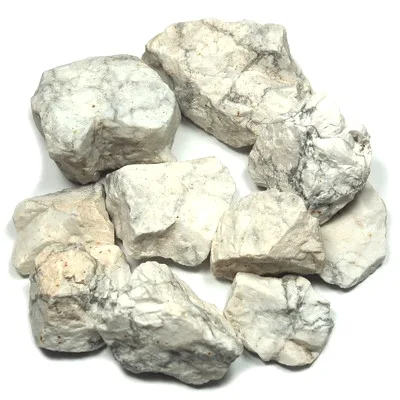 Howlite - Howlite Chunks (China)- Howlite
