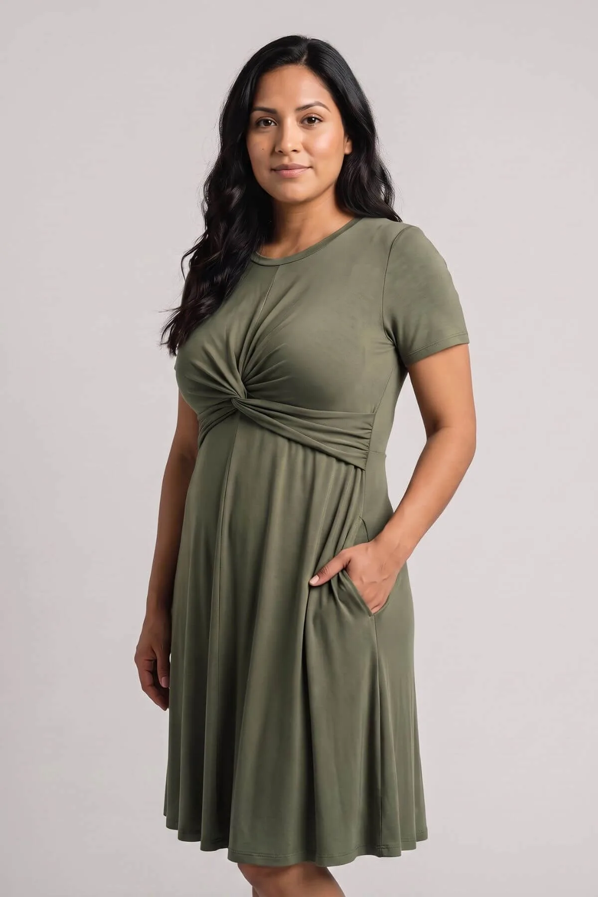 Liv Maternity & Nursing Dress