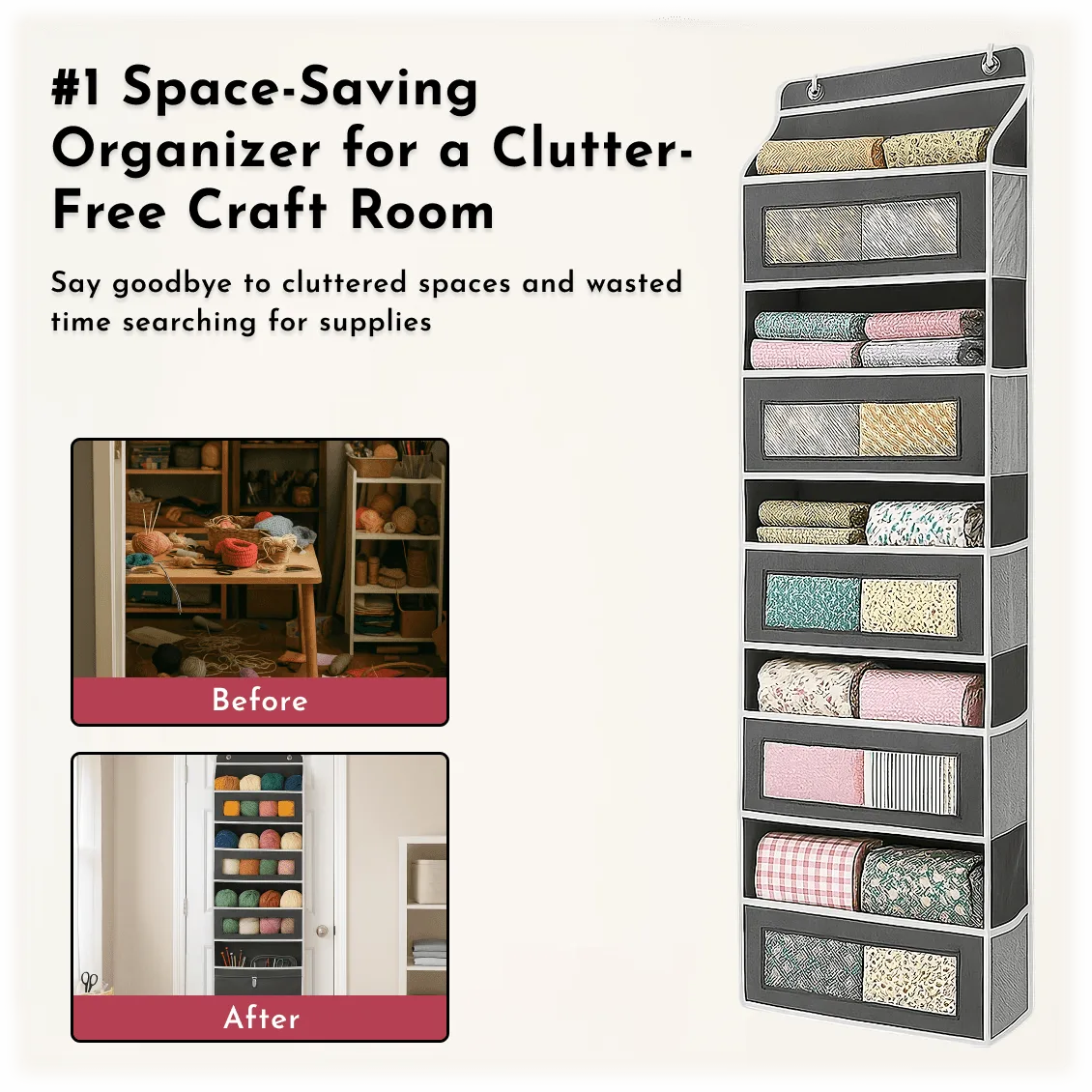 Hanging Quilting Organizer