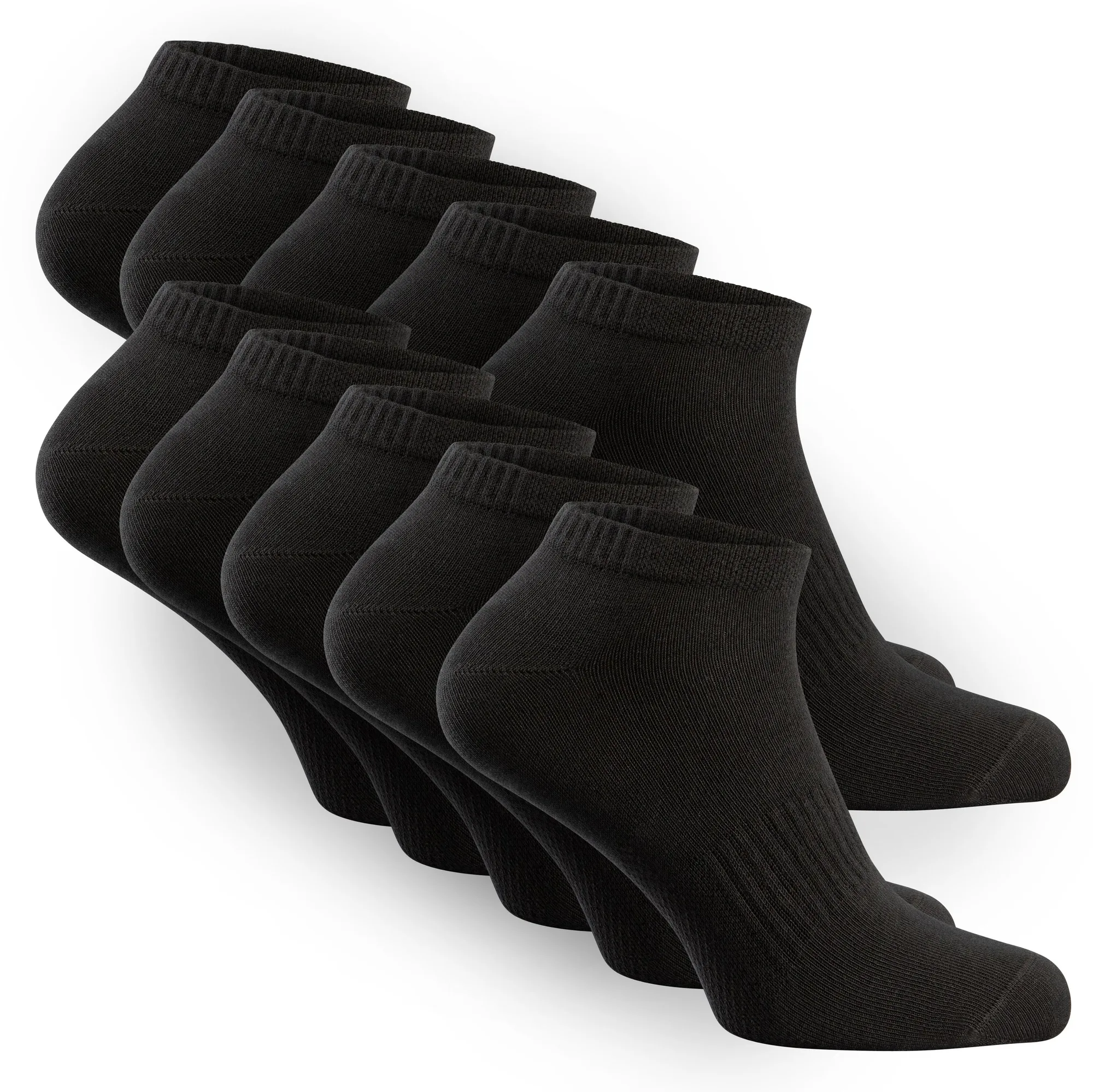 Sneaker Socken Baumwolle (10er Pack)