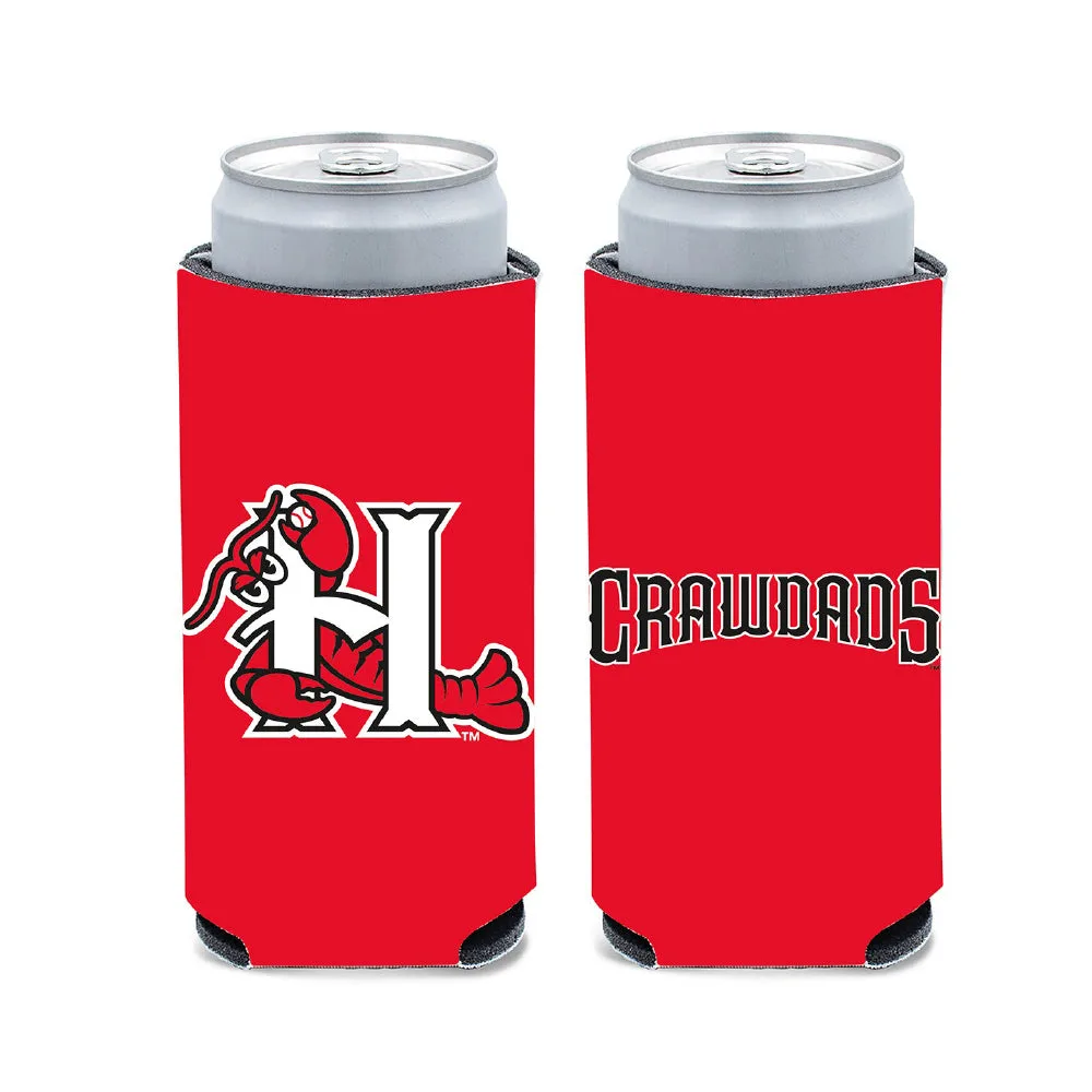 حامل علب أحمر من Wincraft 12 أونصة Hickory Crawdads