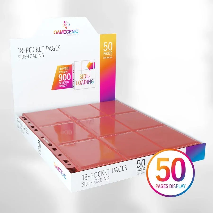 18-VAKS PAGINA'S ZIJINSTEKEN (50 pagina's display)