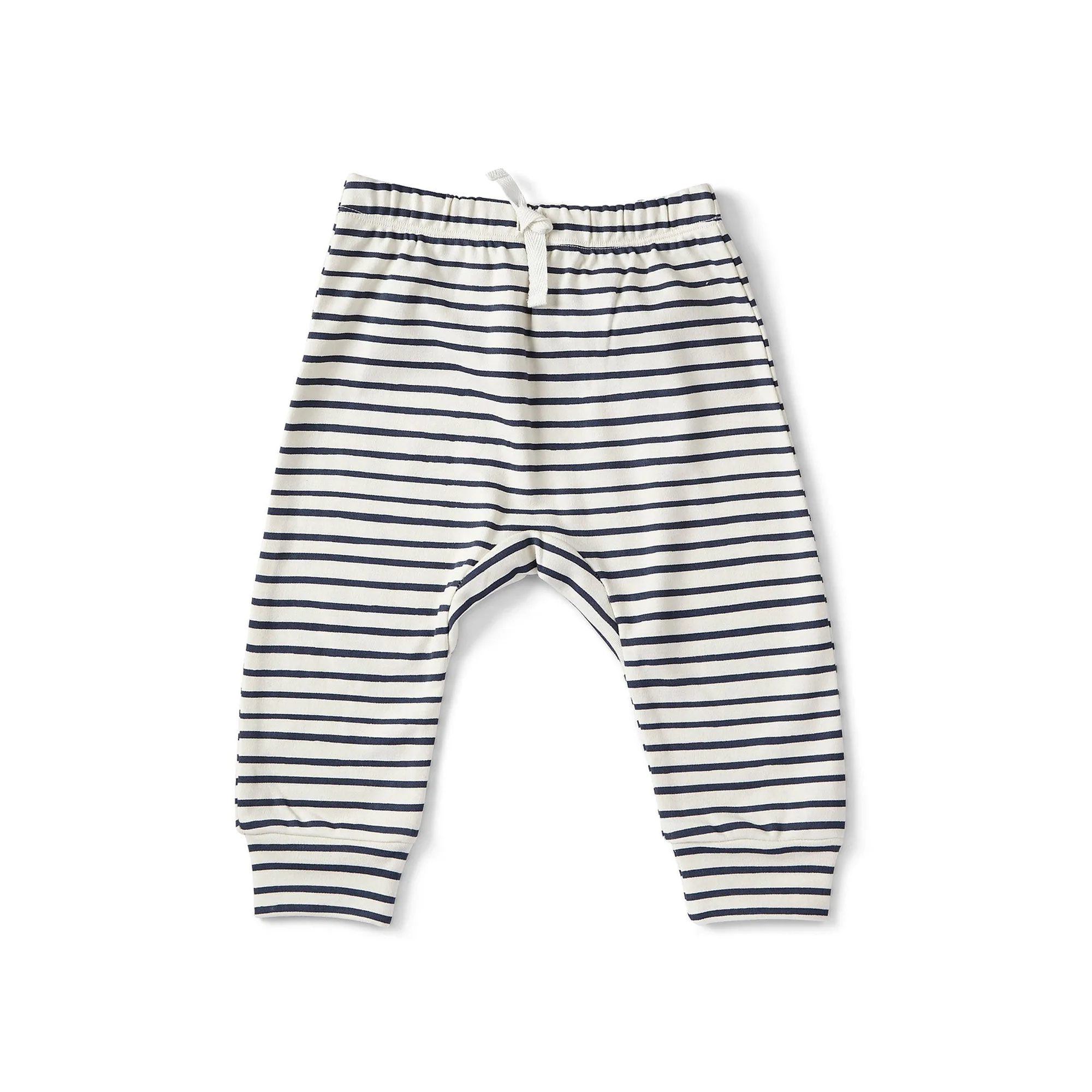 Pantalón harén - Rayas Azul tinta