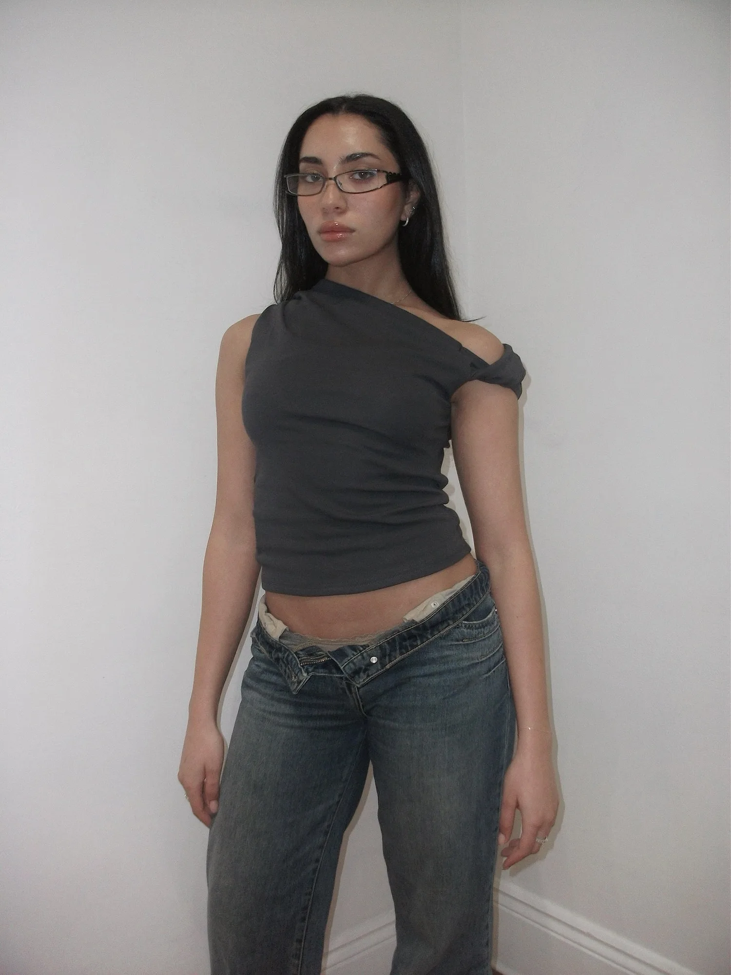 Artist Draped top [3 Color]