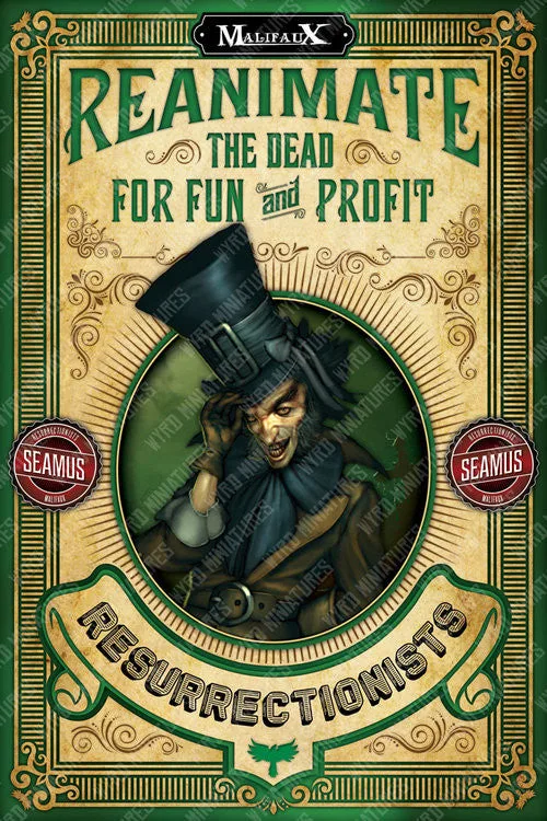 Malifaux Poster: Resurrectionists, Reanimate