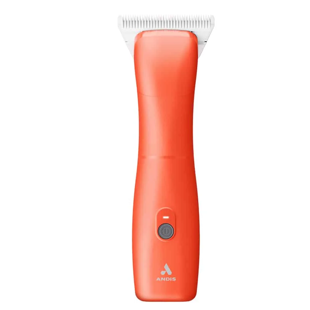 Andis Emerge Clipper- with Detachable #30 Wide Blade- Orange