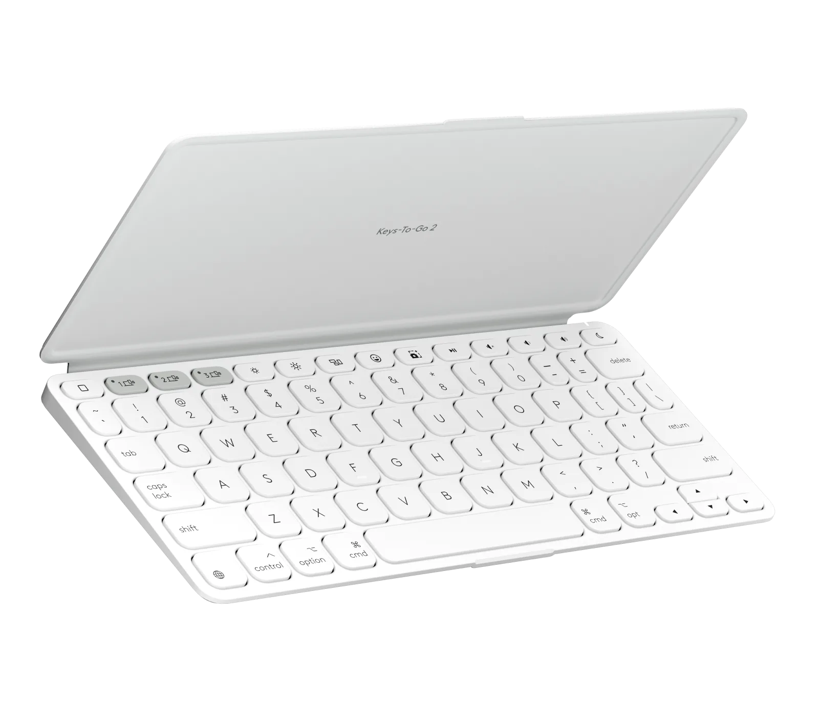 Keys-To-Go 2 for iPad - Pale Gray - English US (QWERTY)