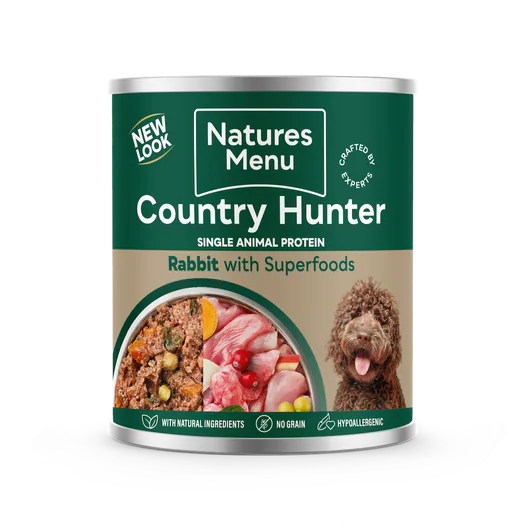 Natures Menu Country Hunter Cane Coniglio con Superfood