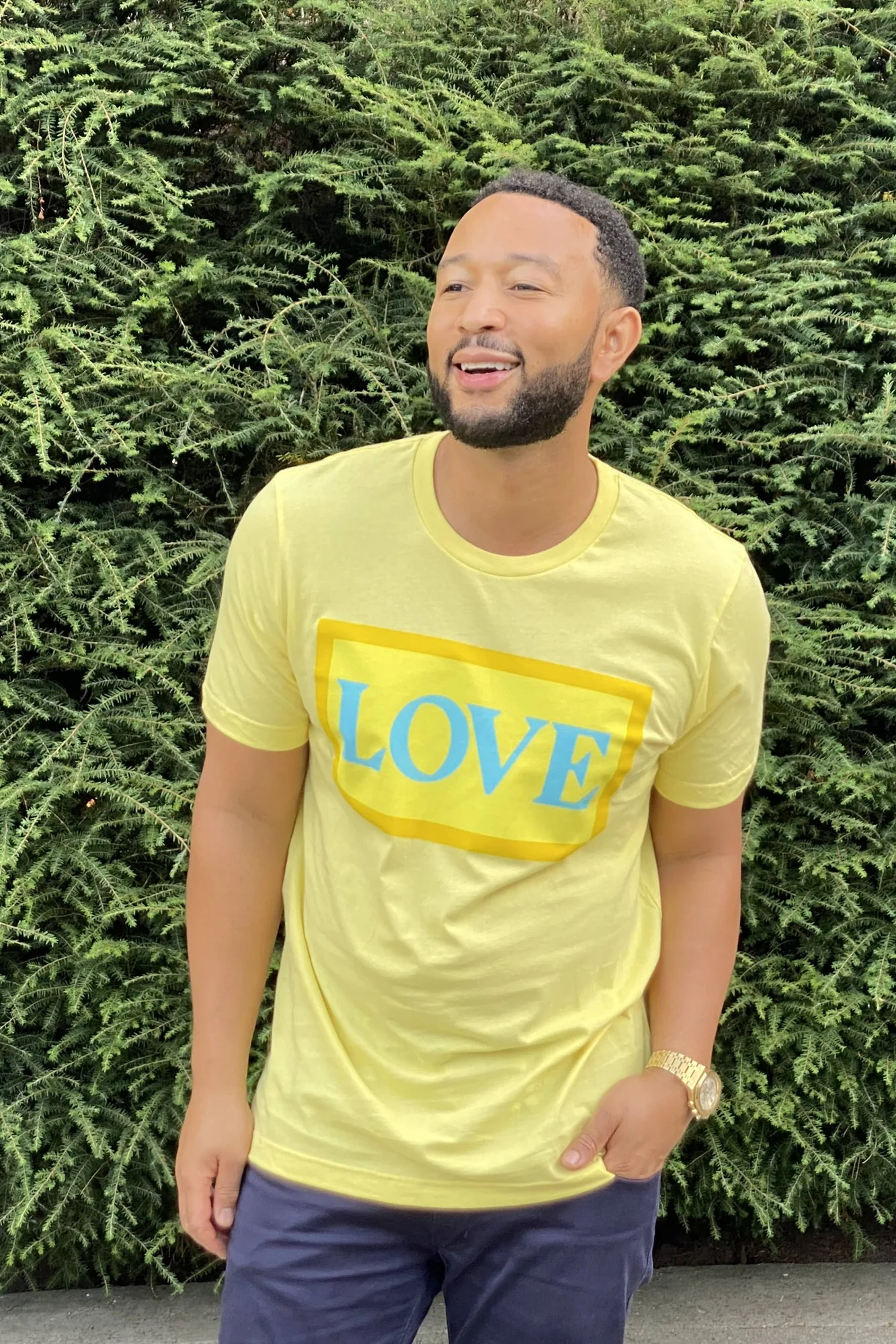 John Legend Bigger Love Two-Sided T-Shirt: A Detailed Look