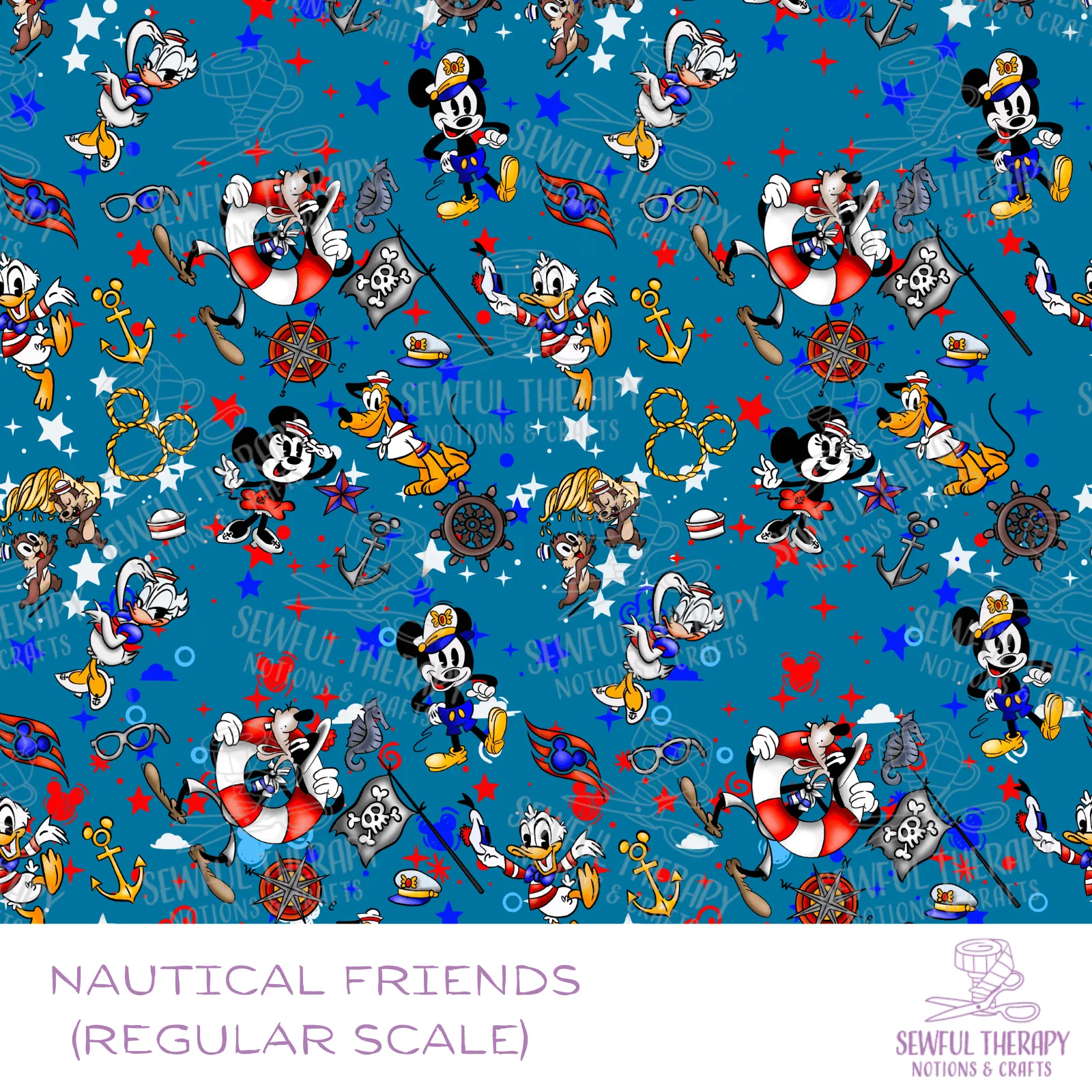 Nautical Friends SEWLUXE (YD)