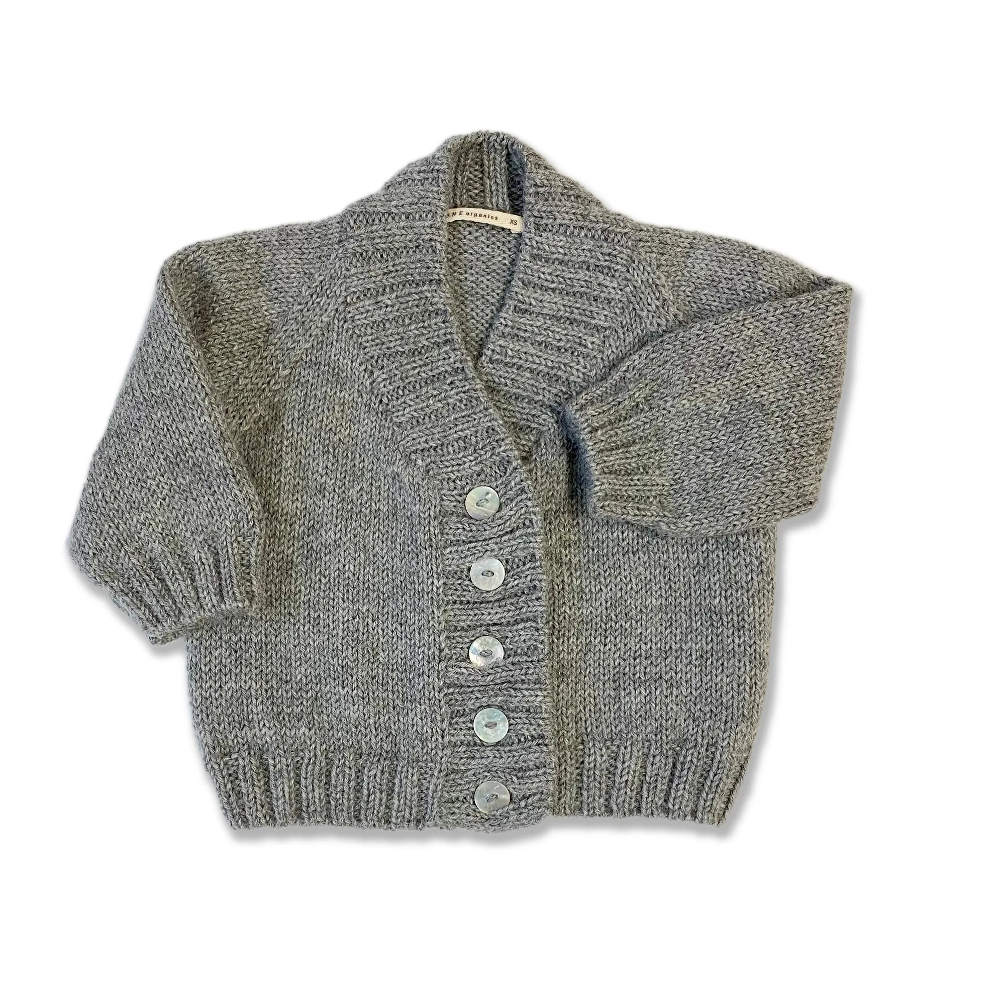 How to Care for Baby Alpaca High V-Neck Cardigan