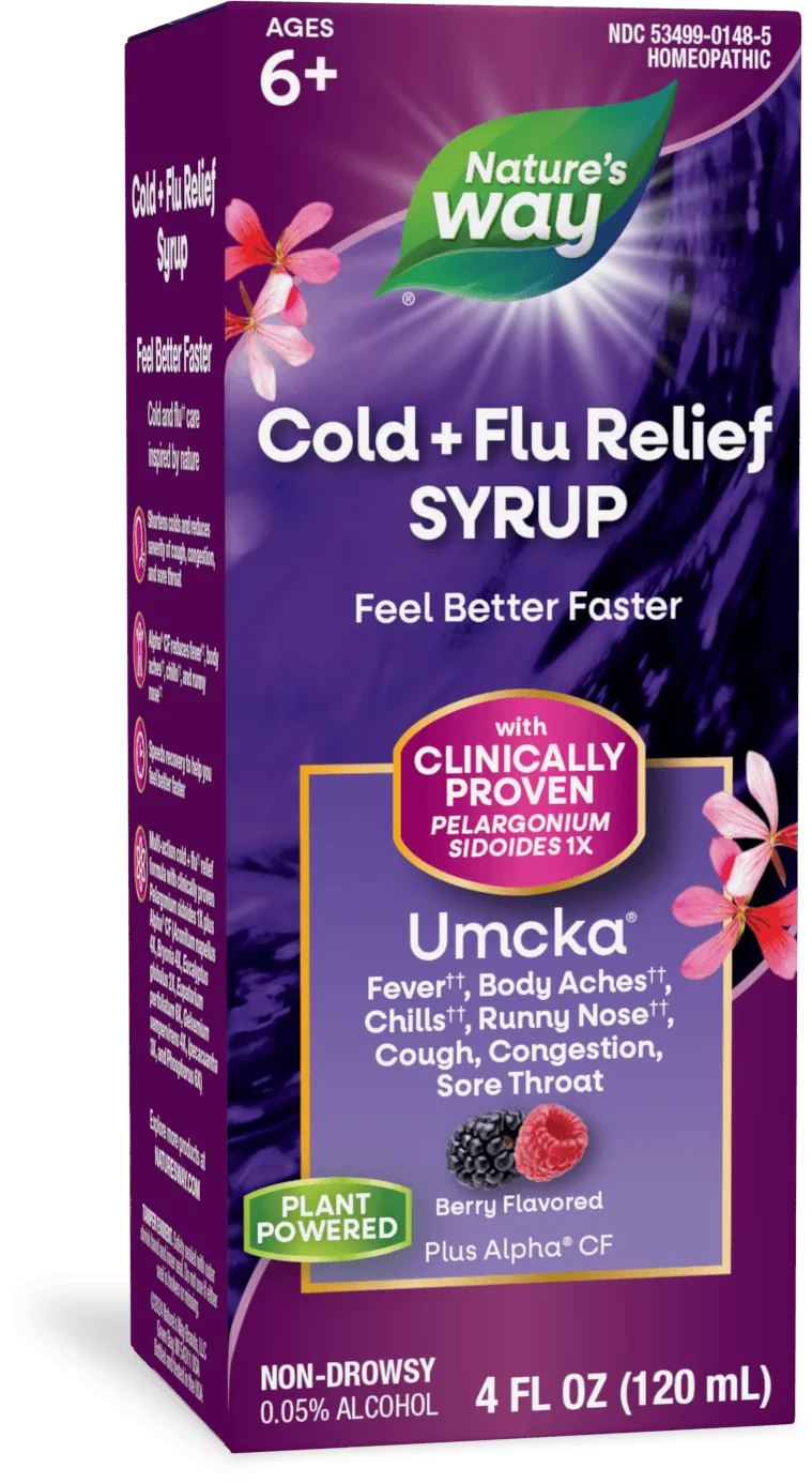 Jak používat sirup Umcka Cold+Flu Relief pro rychlejší zotavení