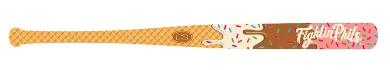 Fightin Phils Ice Cream Mini Bat