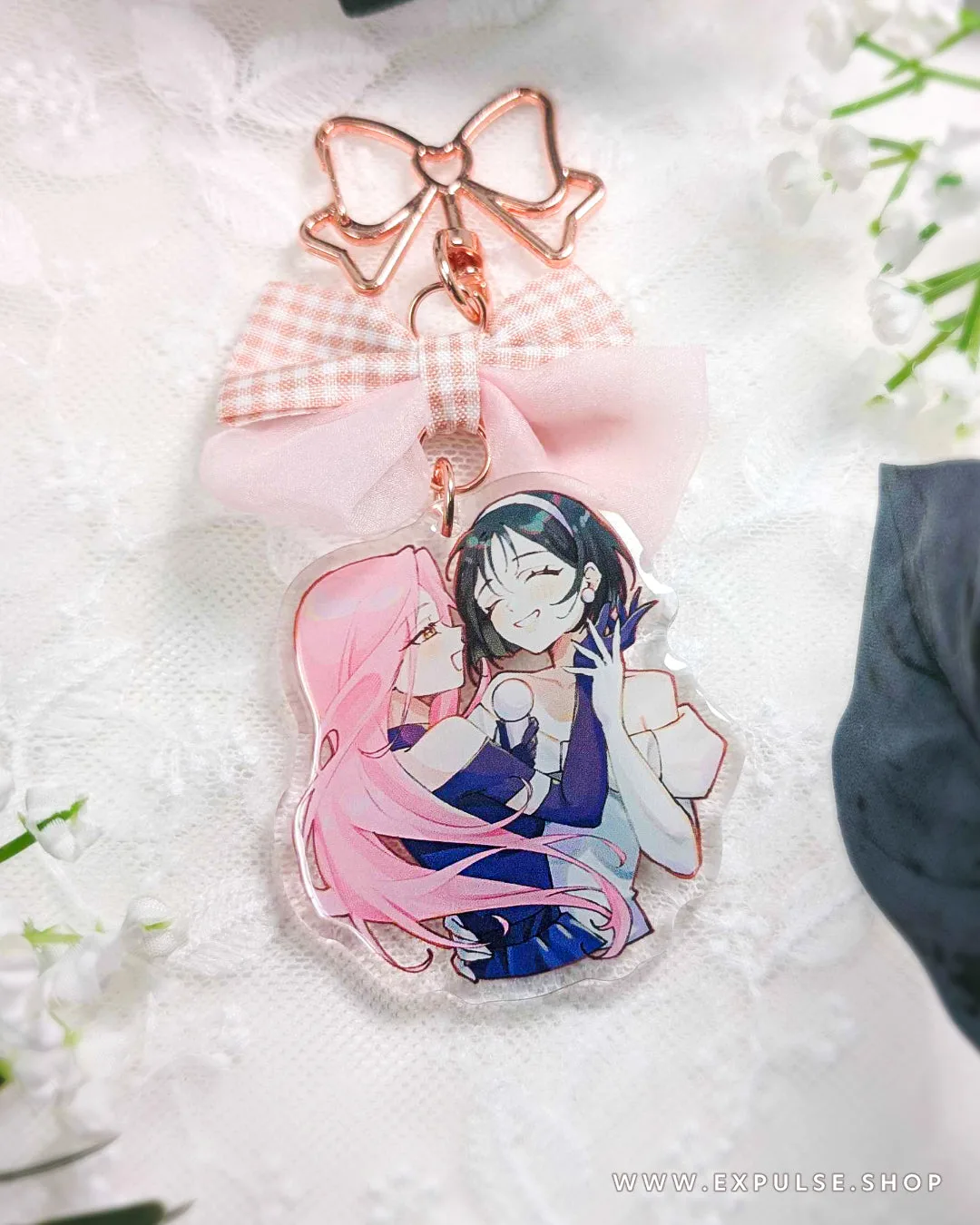 Alien Stage Mizi Sua Ribbon Keychain