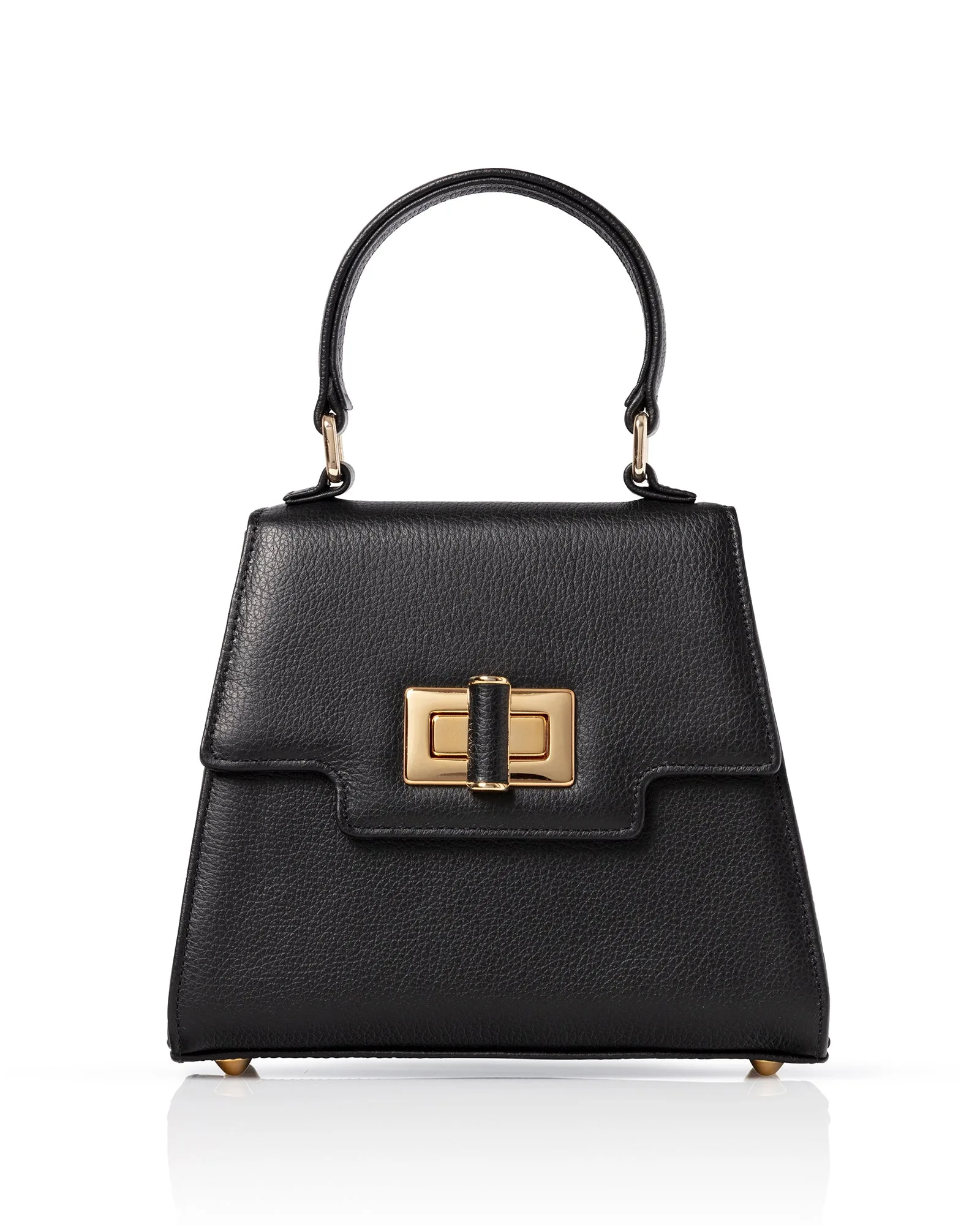 Mabel Black Leather