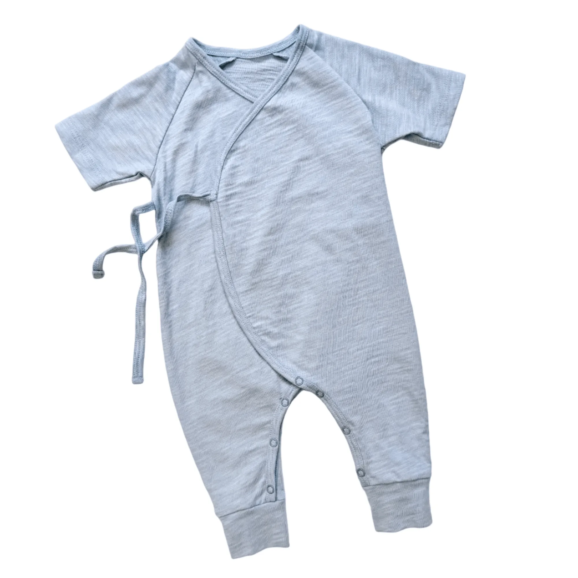 How to Dress a Newborn in a Kimono Coverall
