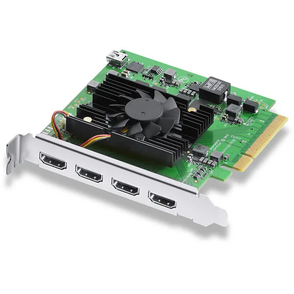 دليل Blackmagic DeckLink Quad HDMI Recorder B-Stock