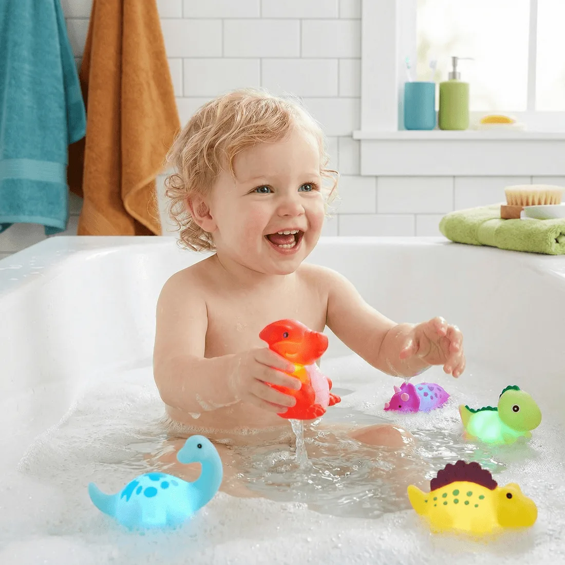 Tub Dinos: Safe Bath Toys for Toddlers?