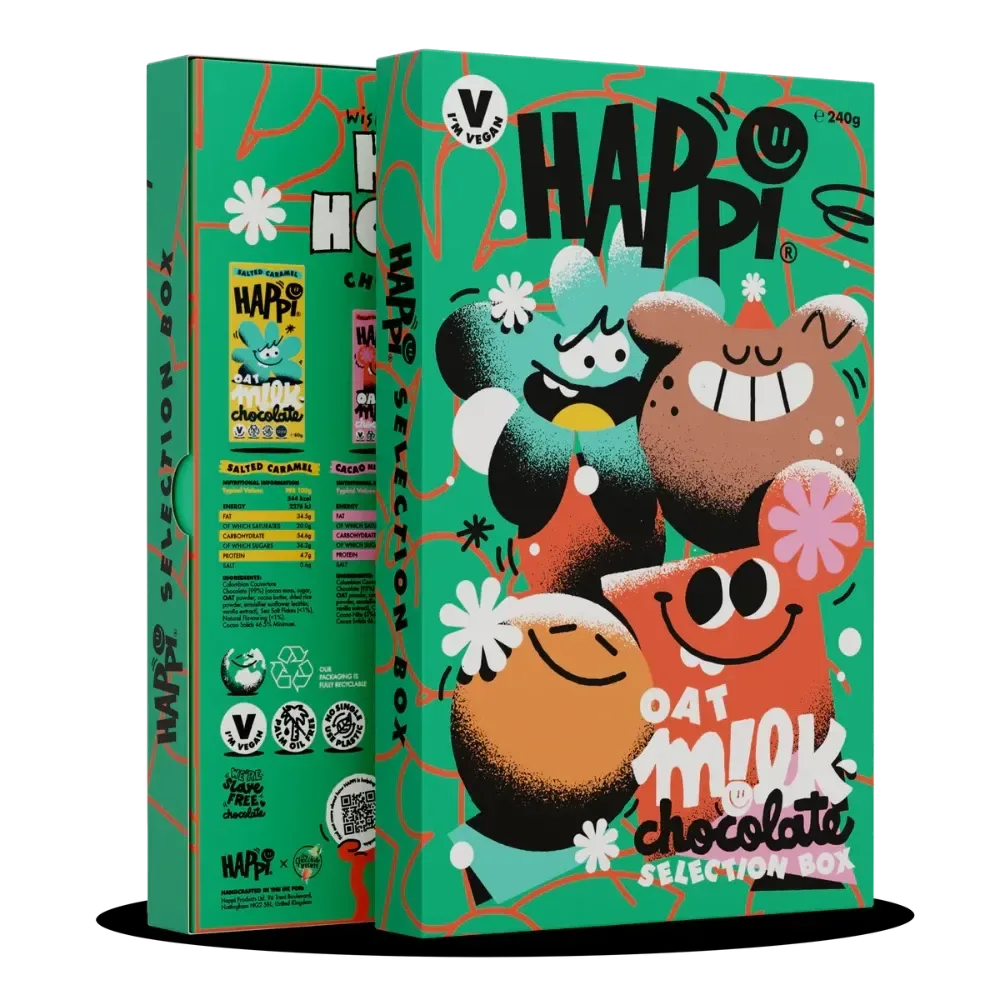 PRE-ORDER HAPPi Christmas Selection Box SRP 6 X 240g