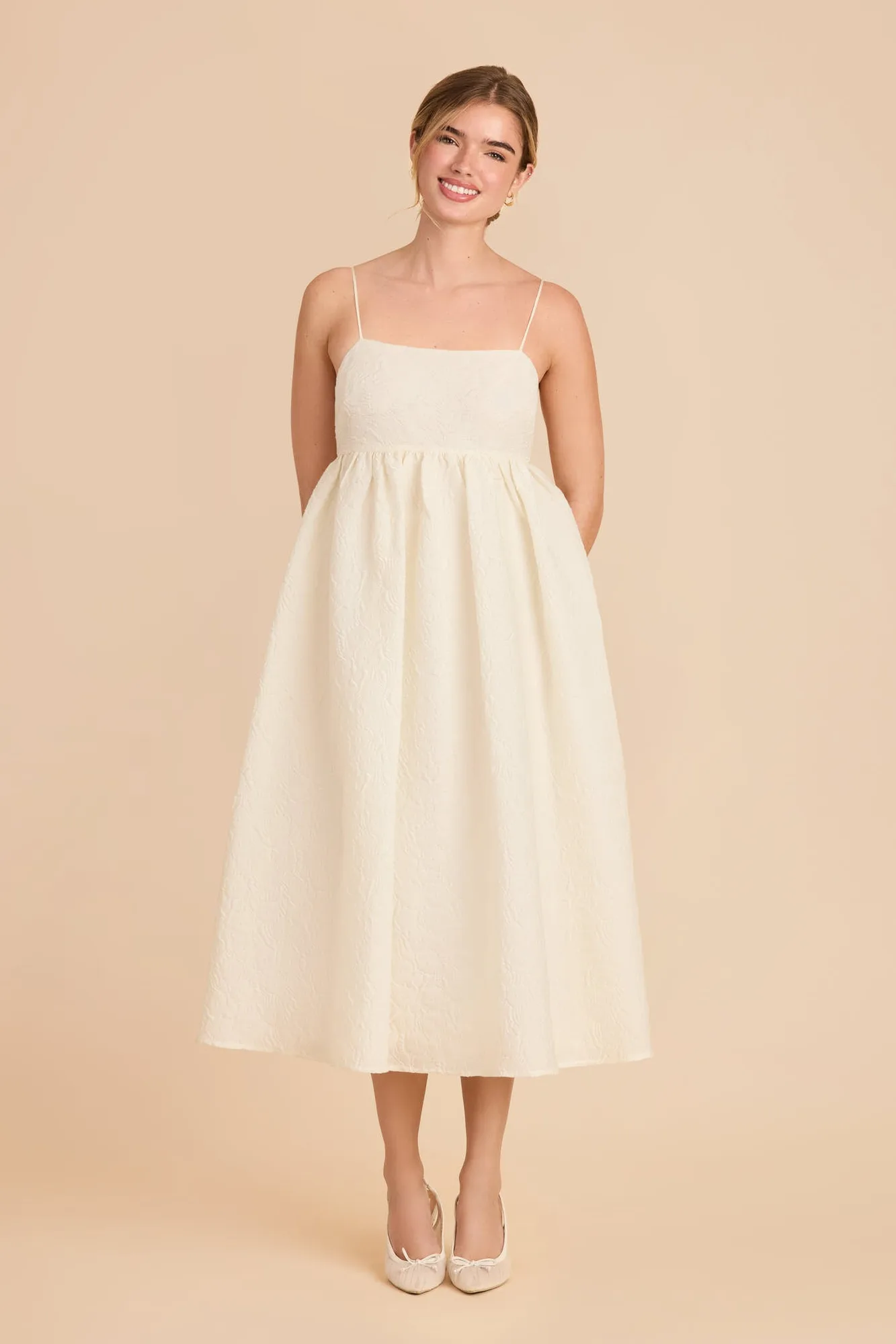 Morgan Dress - Ivory