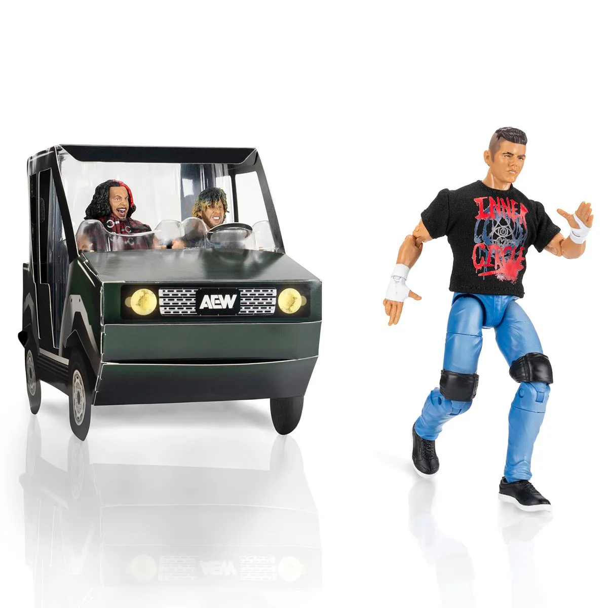 AEW Archive Golf Cart 3er-Pack: Inhalt und Präsentation
