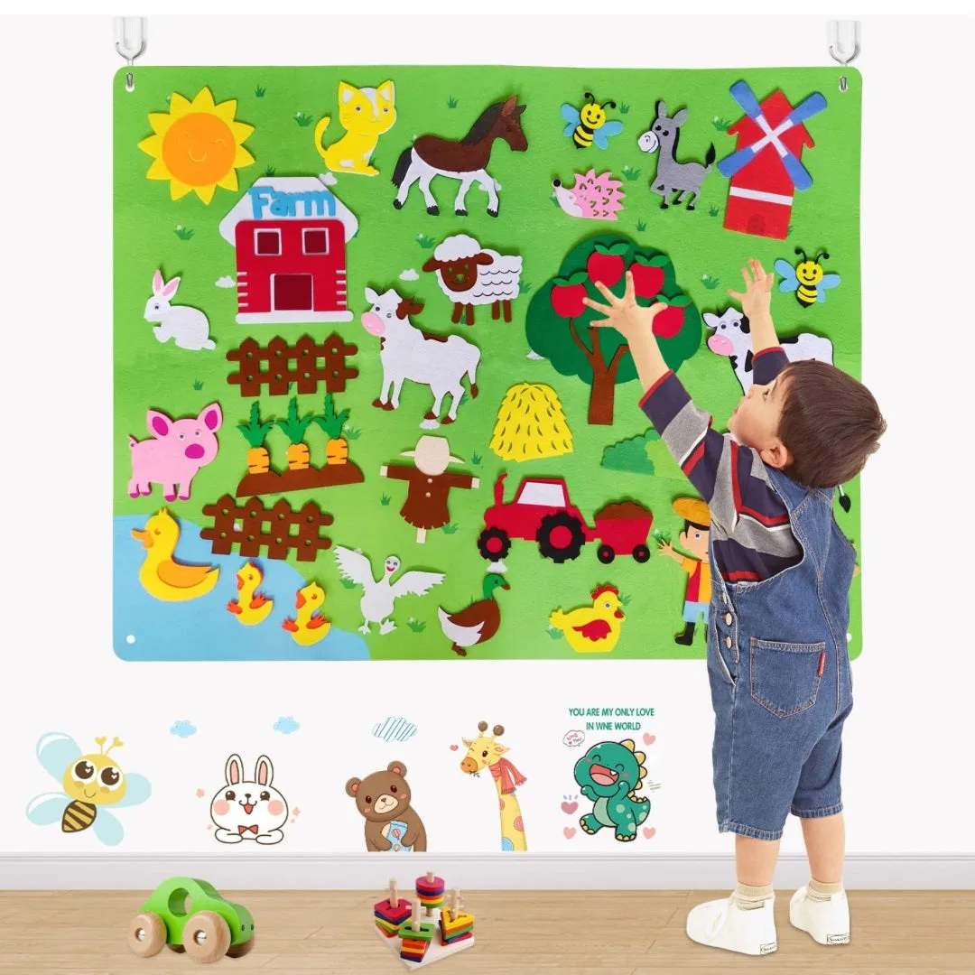Felt Story Board: A Hands-On Learning Tool for Kids