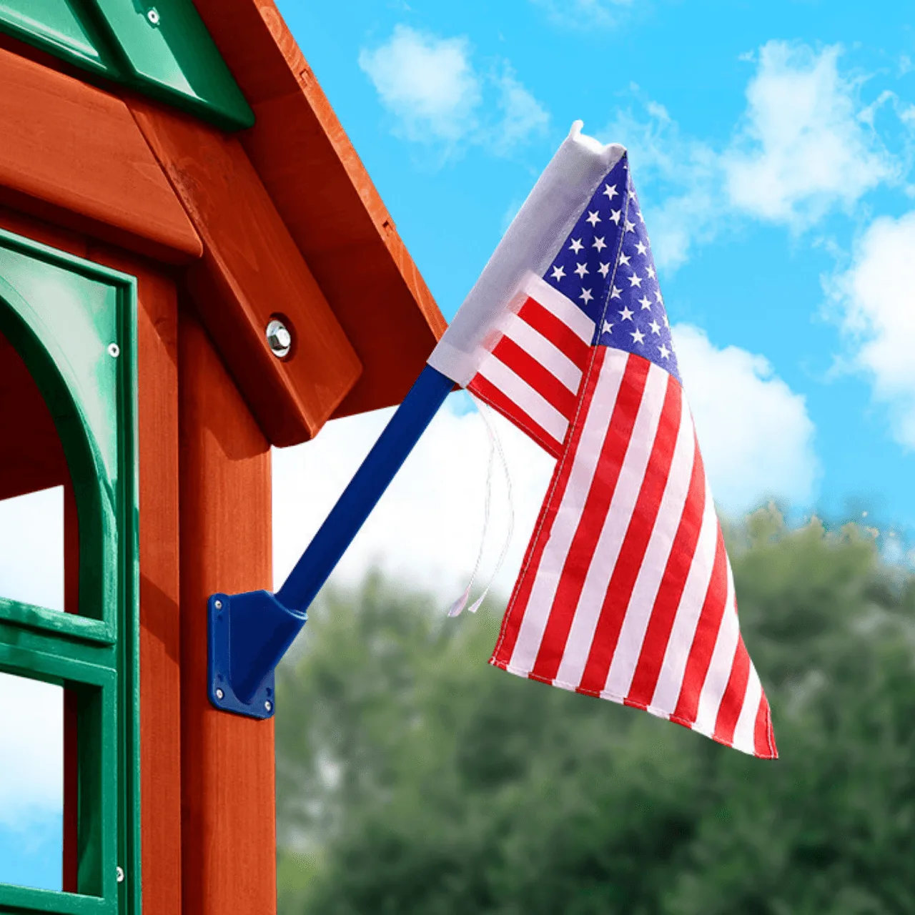 American Flag vs Pirate Flag: Which Swing Set Flag?