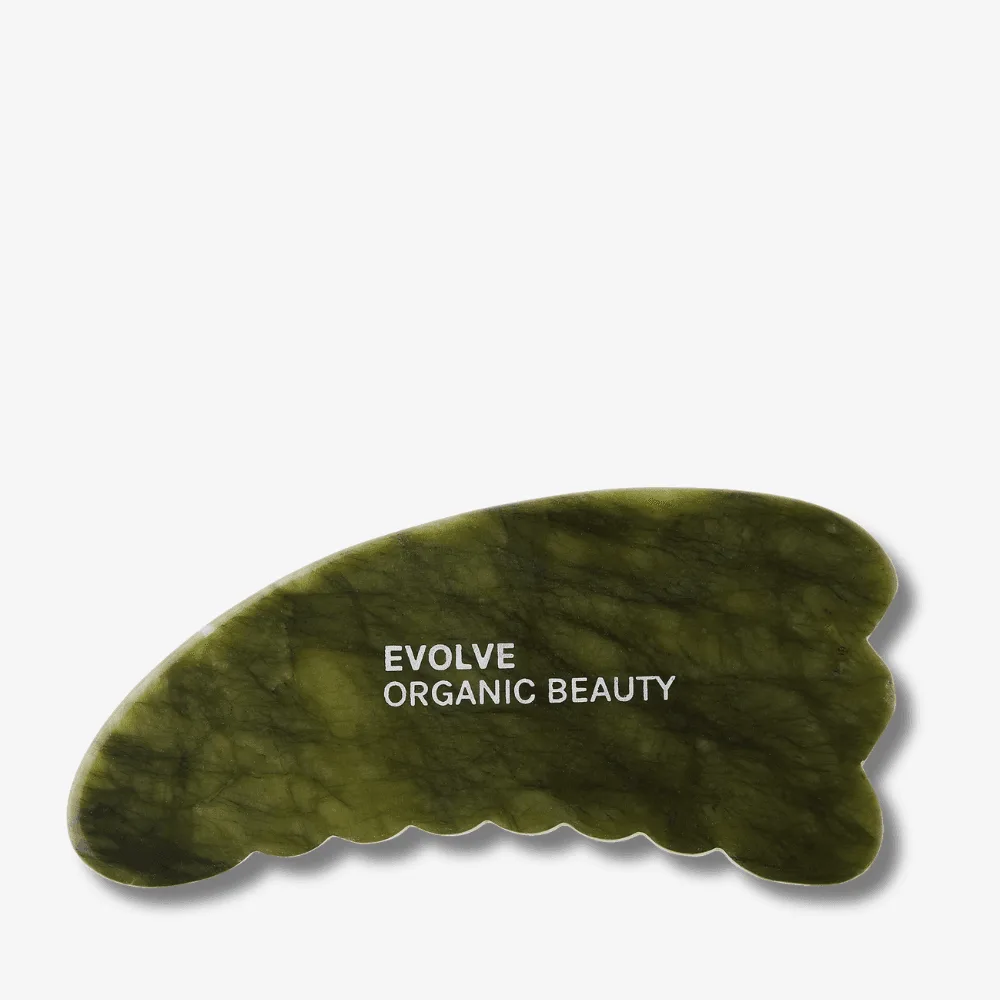 How to Use a Jade Body Gua Sha for Lymphatic Drainage and De-Puffing