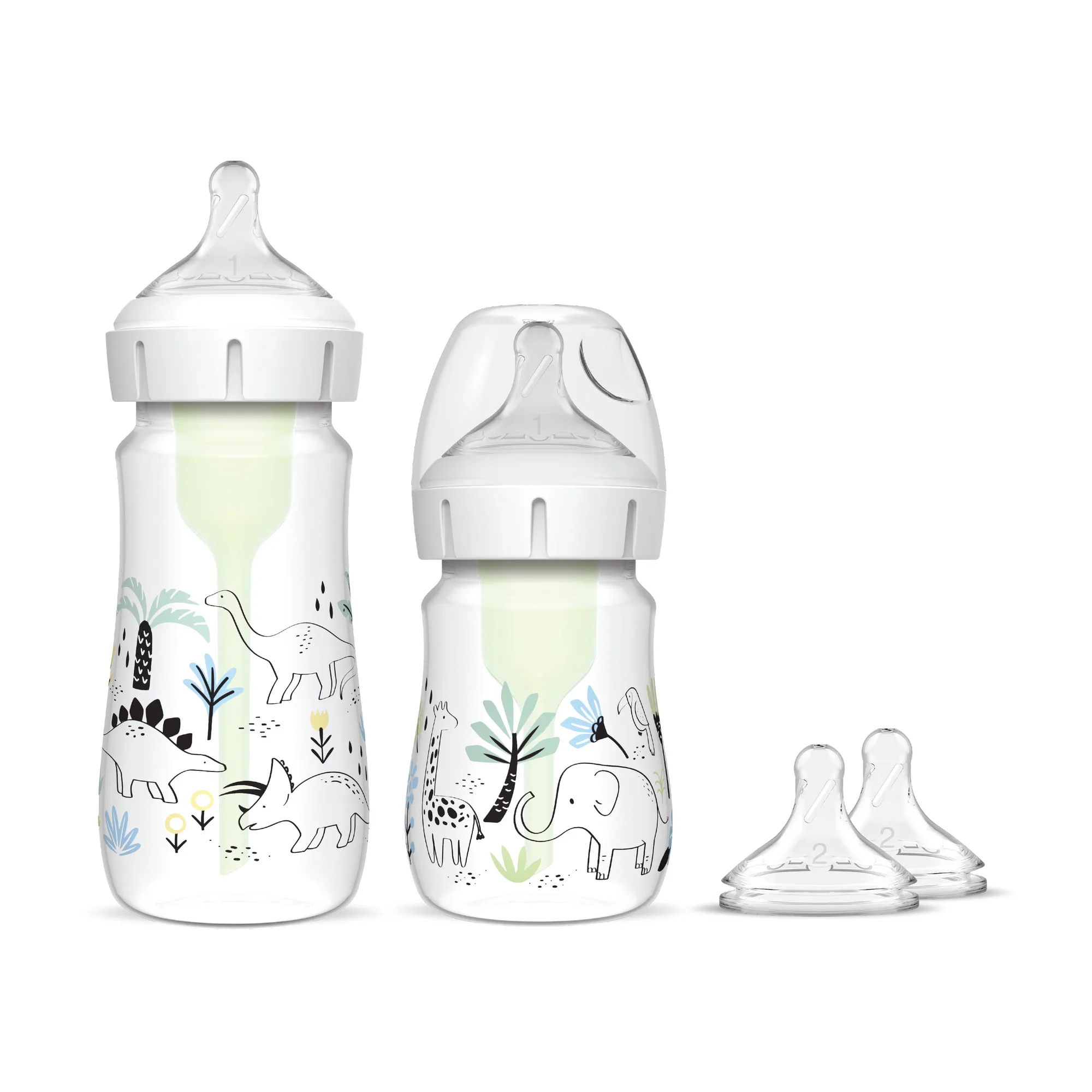 Dr. Brown's Natural Flow Anti-Colic Bottle - Sampler Kit, Jungle