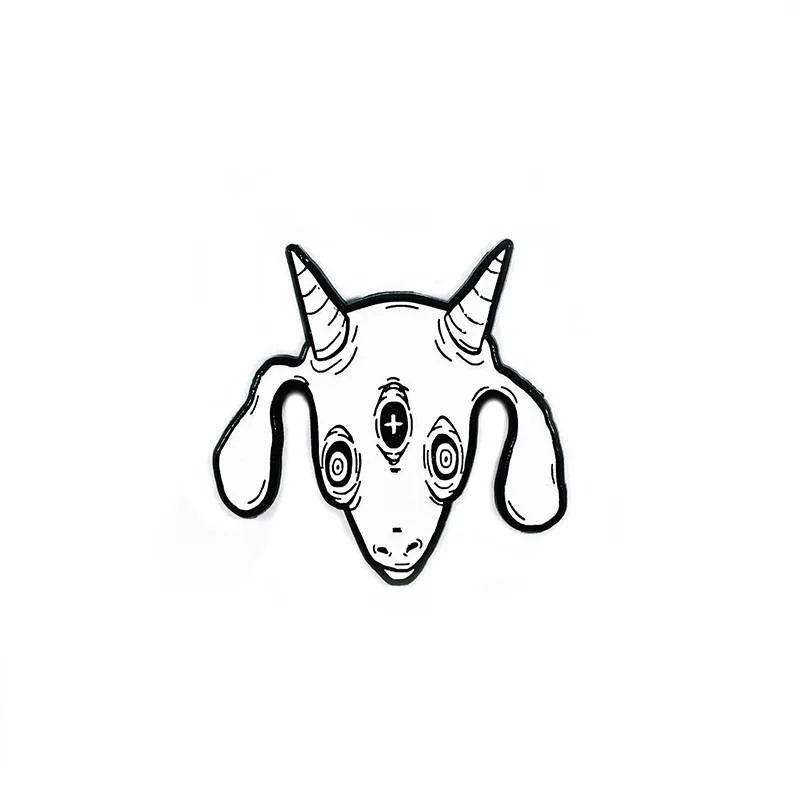 THREE EYED GOAT v.3 pin