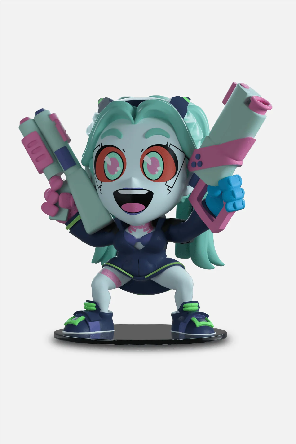 Displaying Your Cyberpunk Rebecca Vinyl Figure