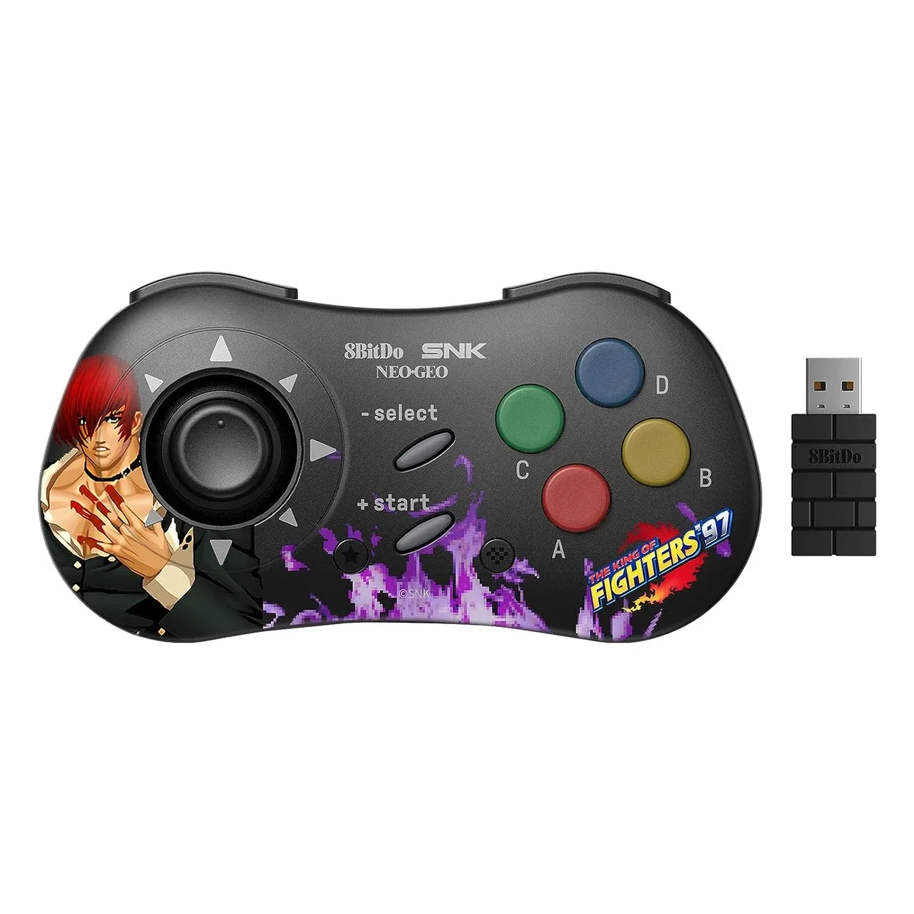 NEOGEO 무선 컨트롤러(이오리 야가미): 기능 및 설정