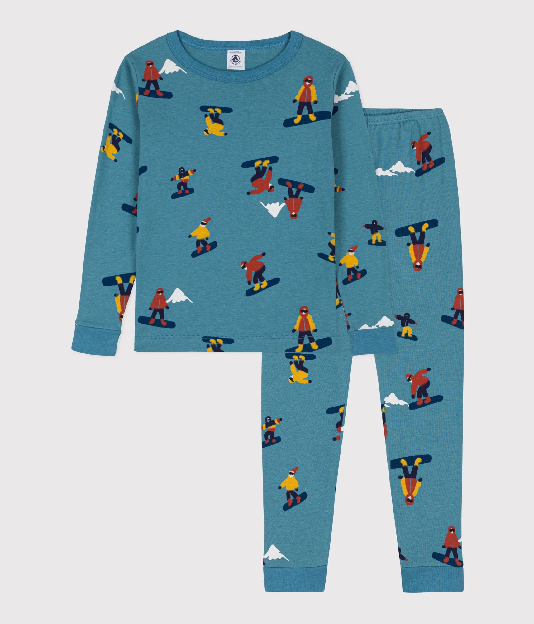 Pigiama Petit Bateau A08NC: Vestibilità e Tessuto
