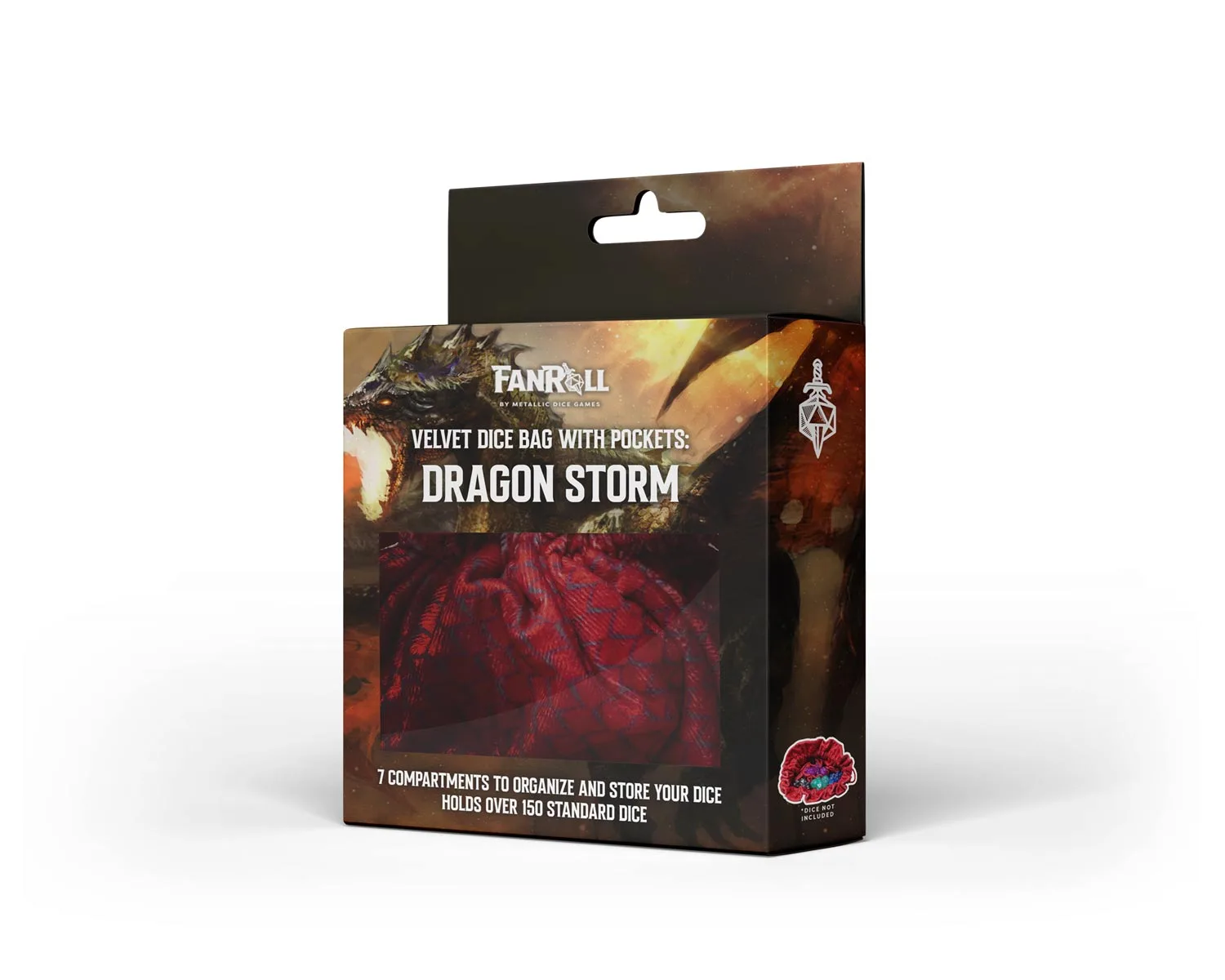 ダイスバッグ購入ガイド:ドラゴンストームベルベットポーチ