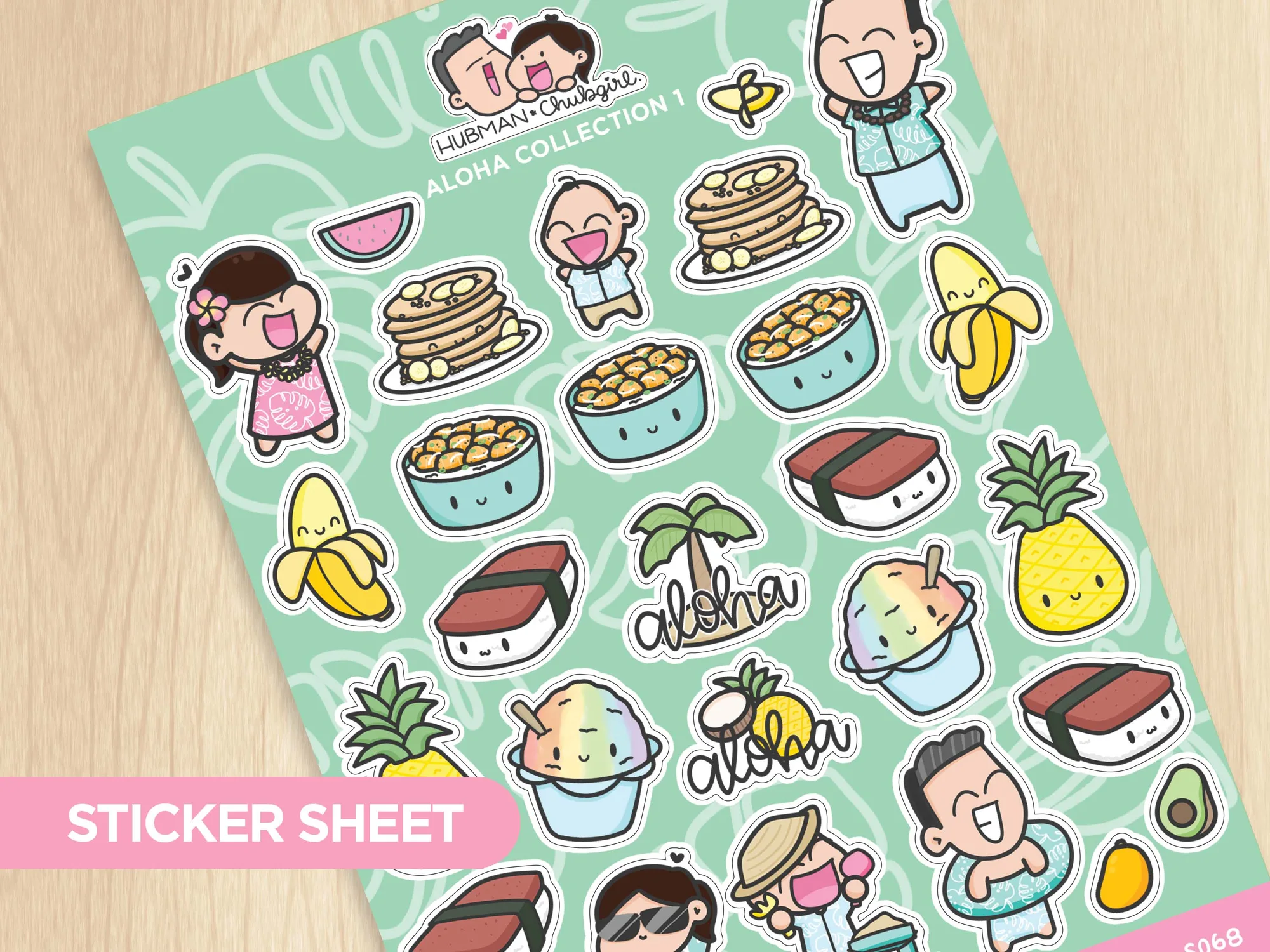 Sticker Sheet - Aloha Collection 1