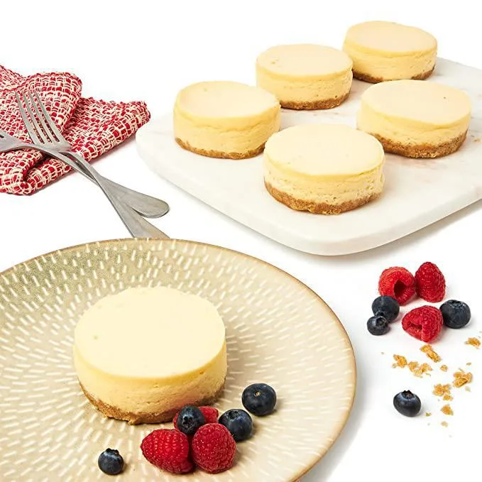 Mini New York Cheesecakes - 12 Pieces