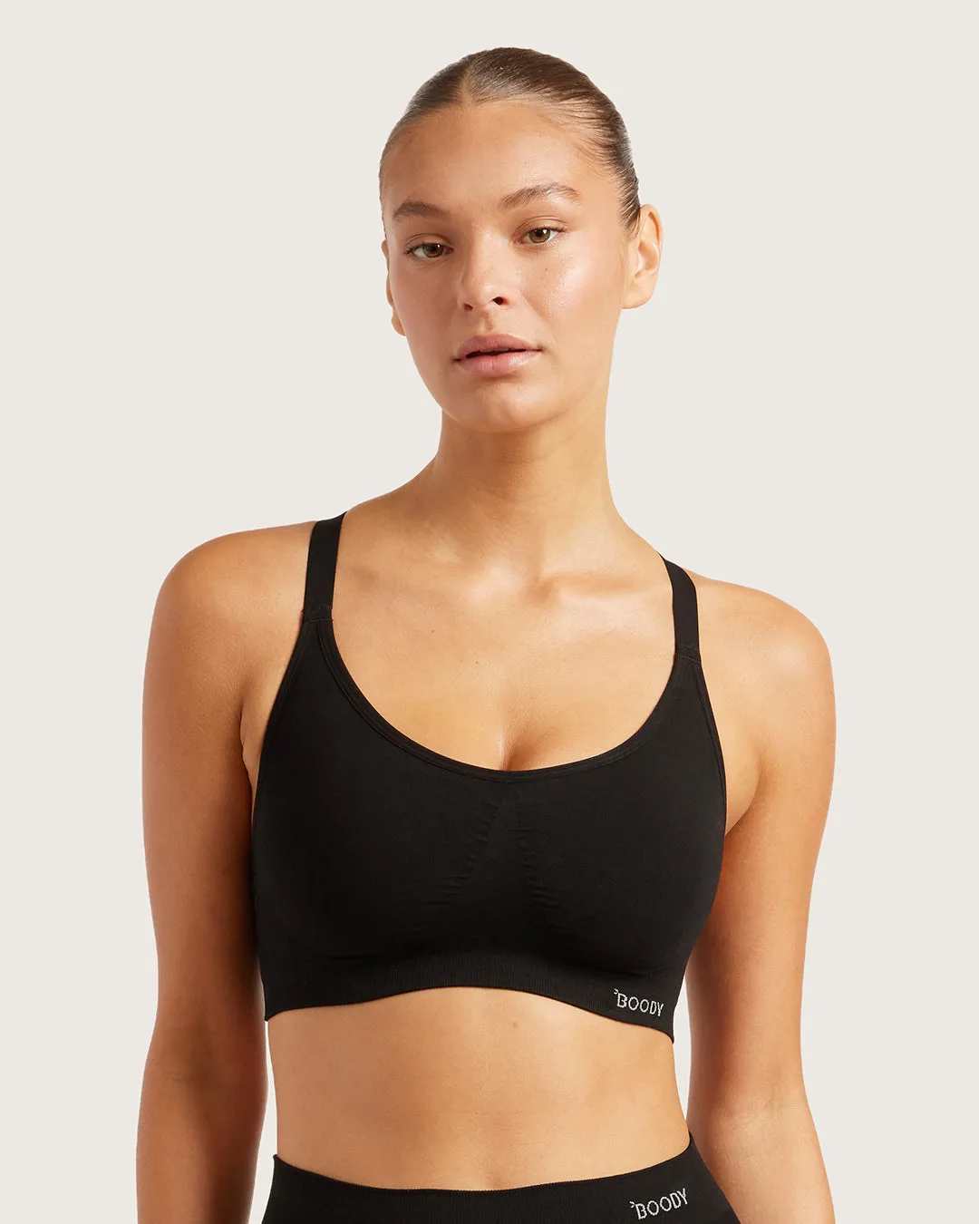 Full Bust Wireless Racerback Bra