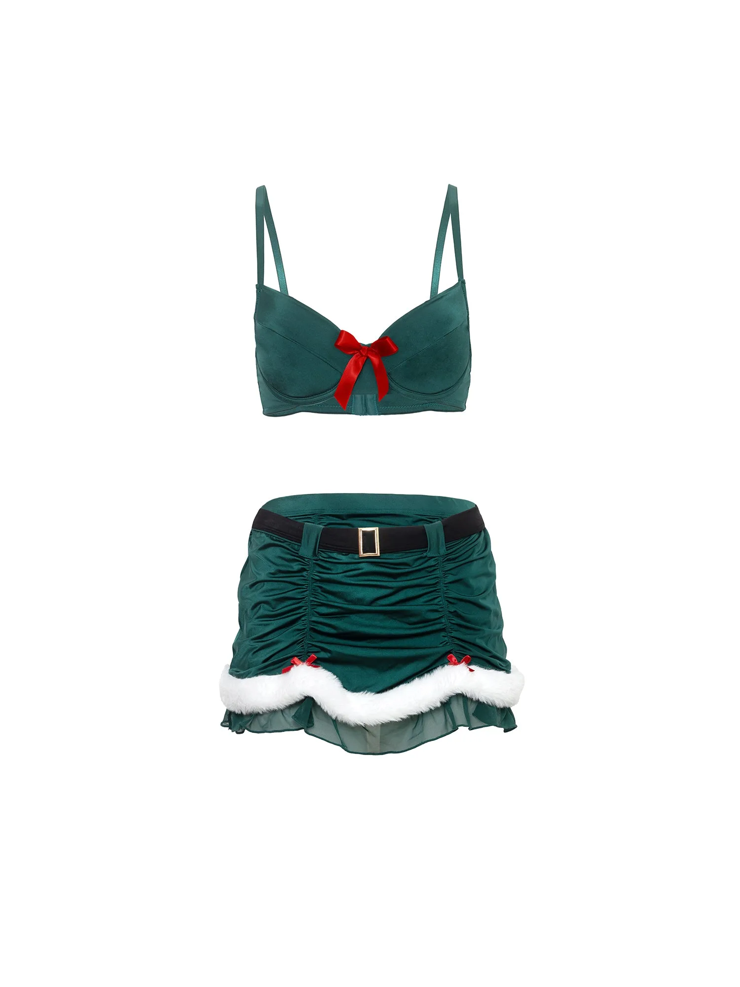 Elfina Christmas Bra Set Sizing and Fit Guide