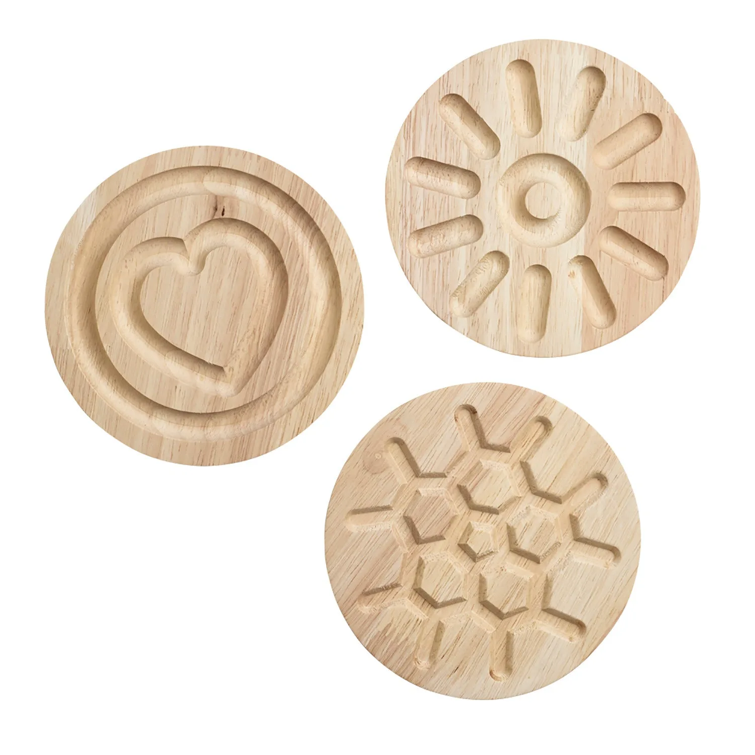 3 Bread Dough Proving Basket Pattern Inserts