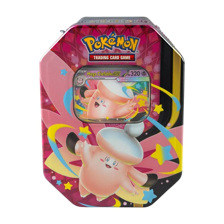 Pokémon TCG: Mega Moonlit Tin — Mega Clefable ex