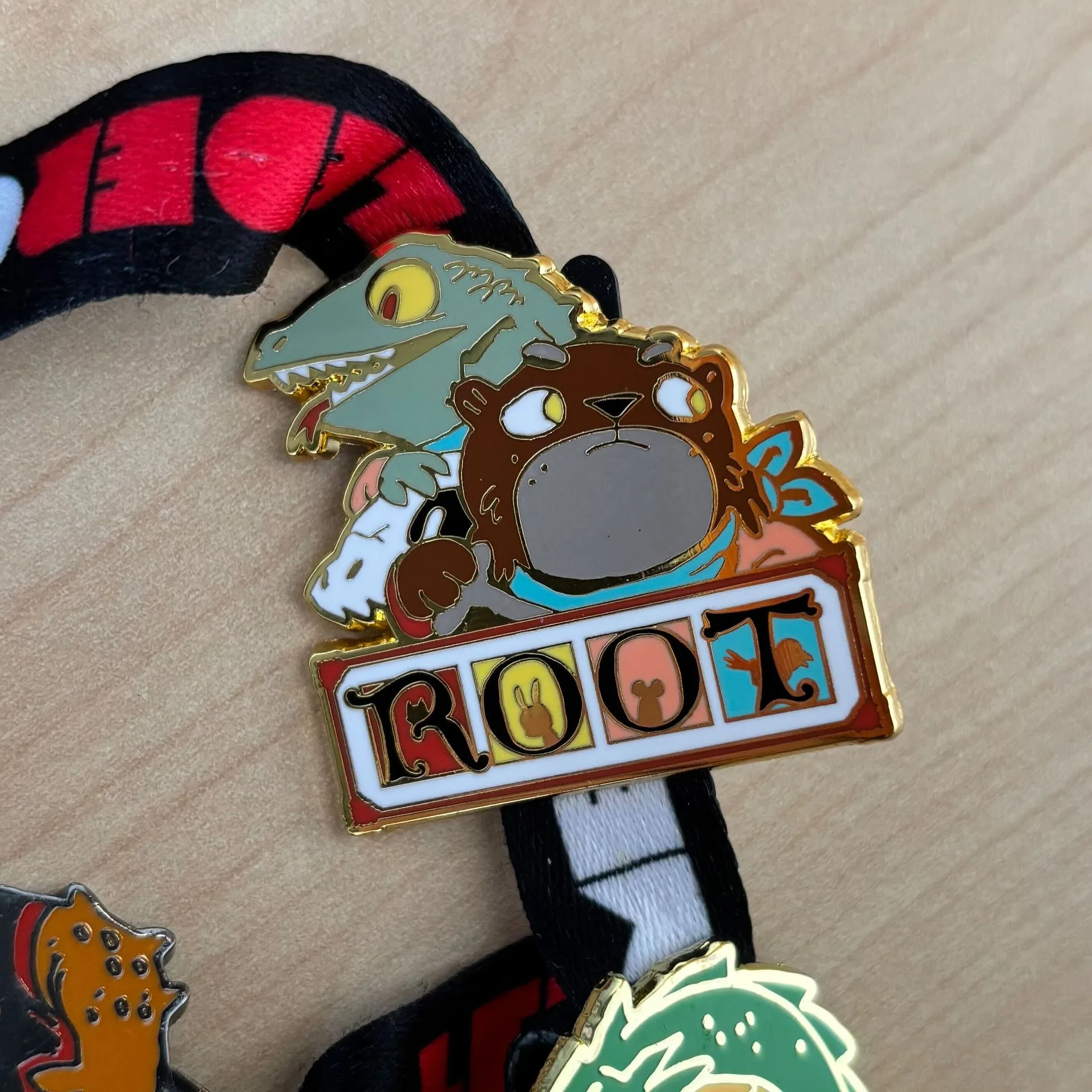 Root Riverfolk Portrait Pin
